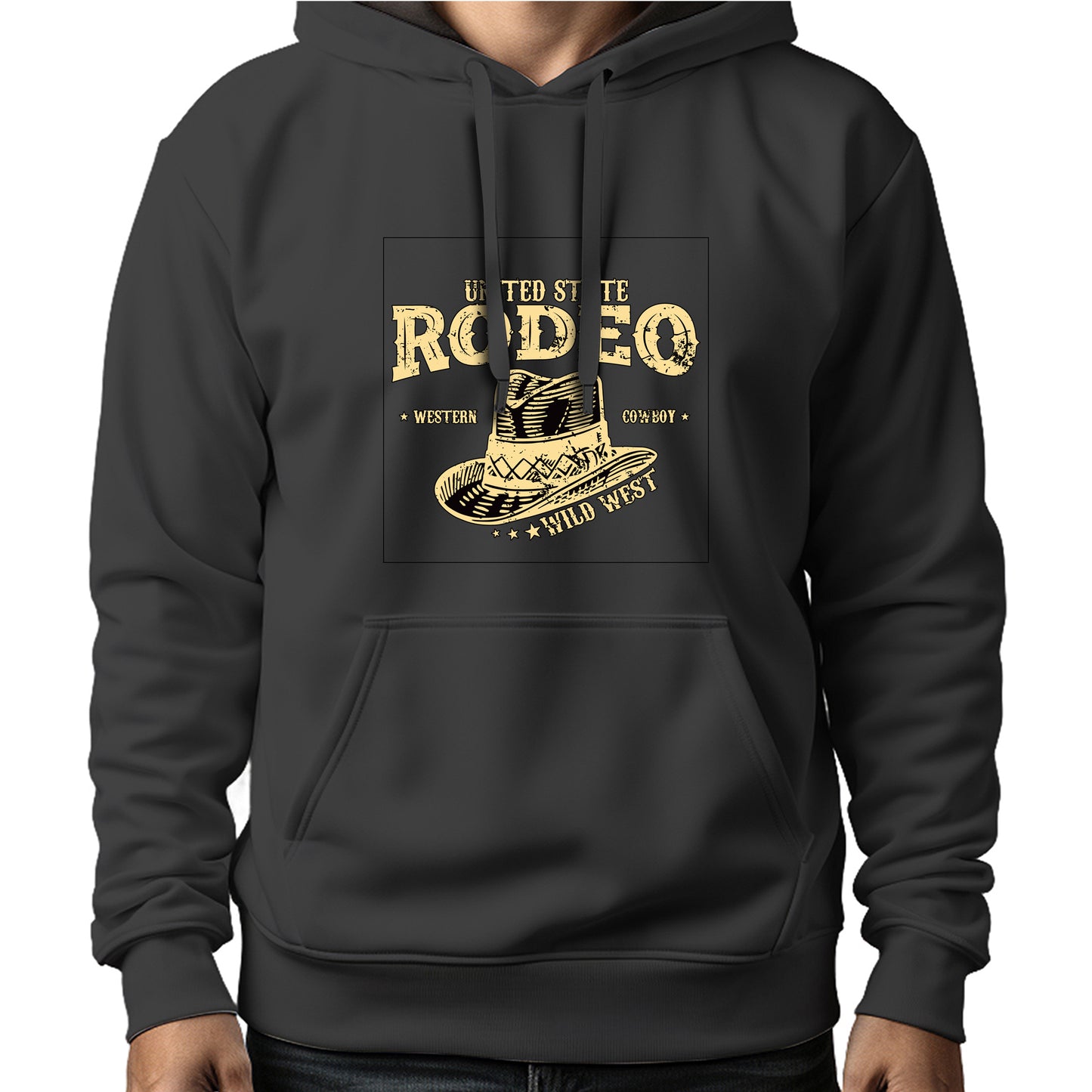MOLETOM MASCULINO UNITED STATE RODEO WEST