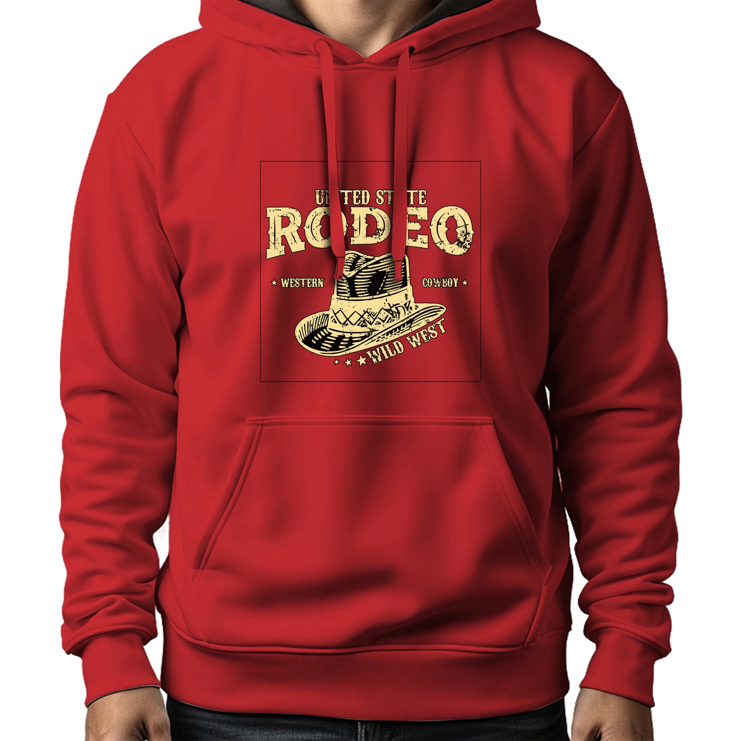 MOLETOM MASCULINO UNITED STATE RODEO WEST