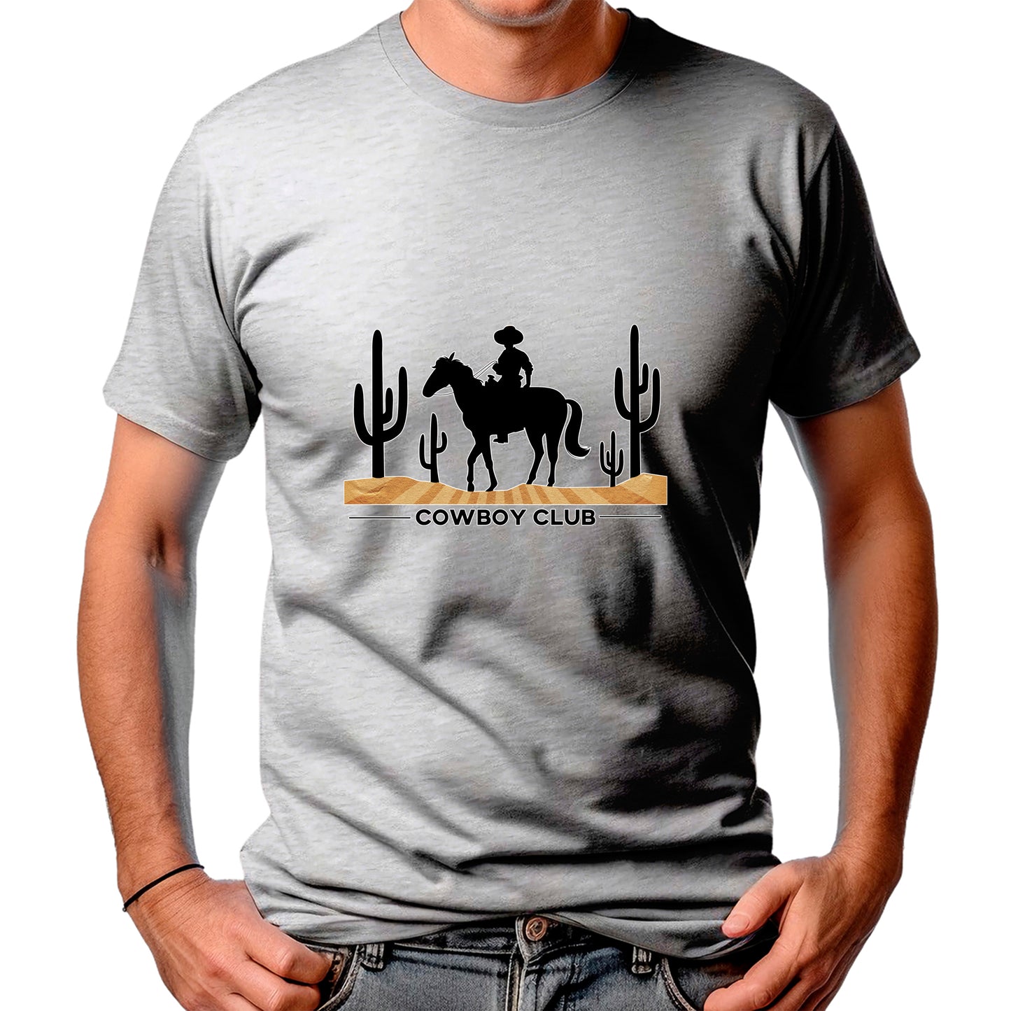 CAMISETA MASCULINA COWBOY CLUB