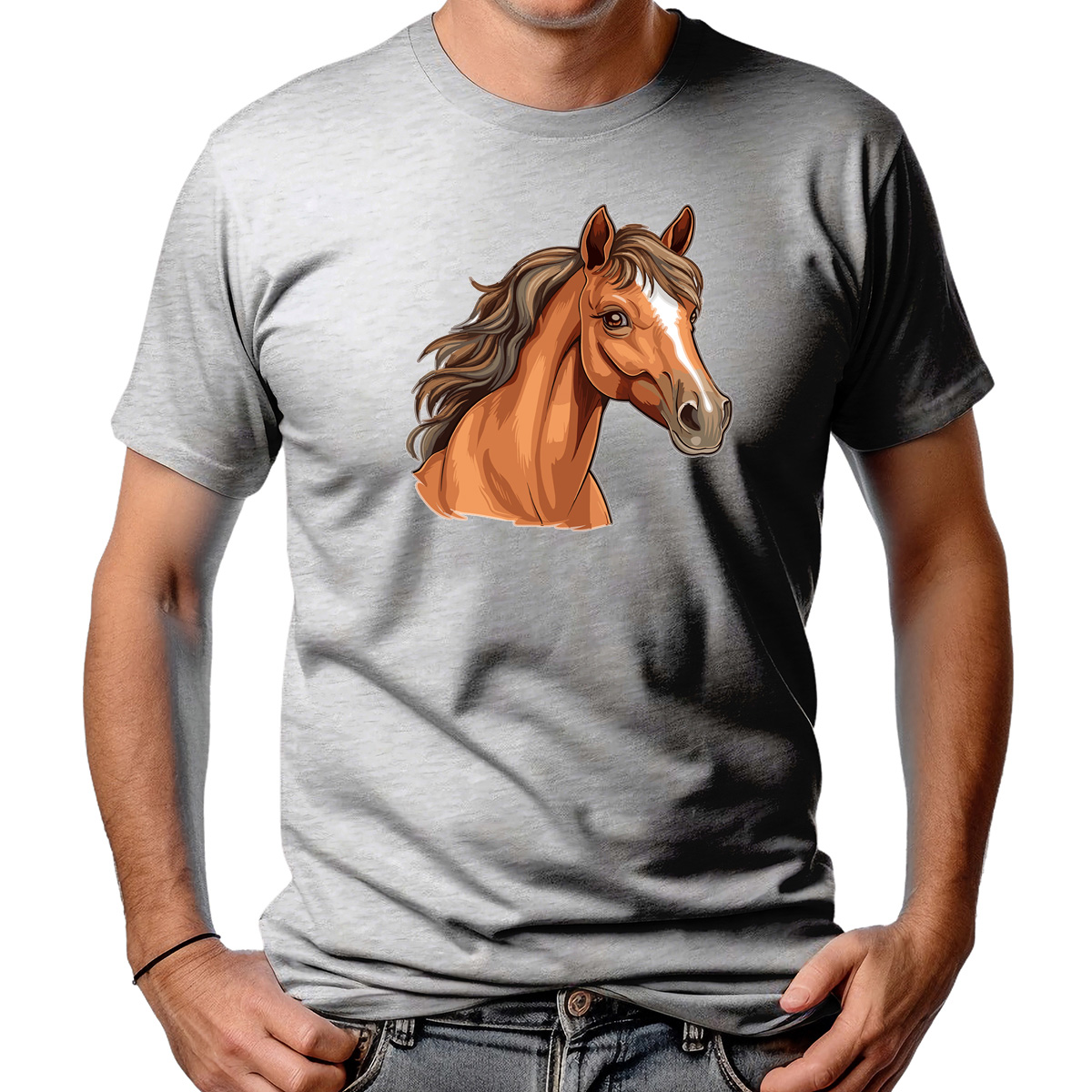CAMISETA MASCULINA CAVALO 4