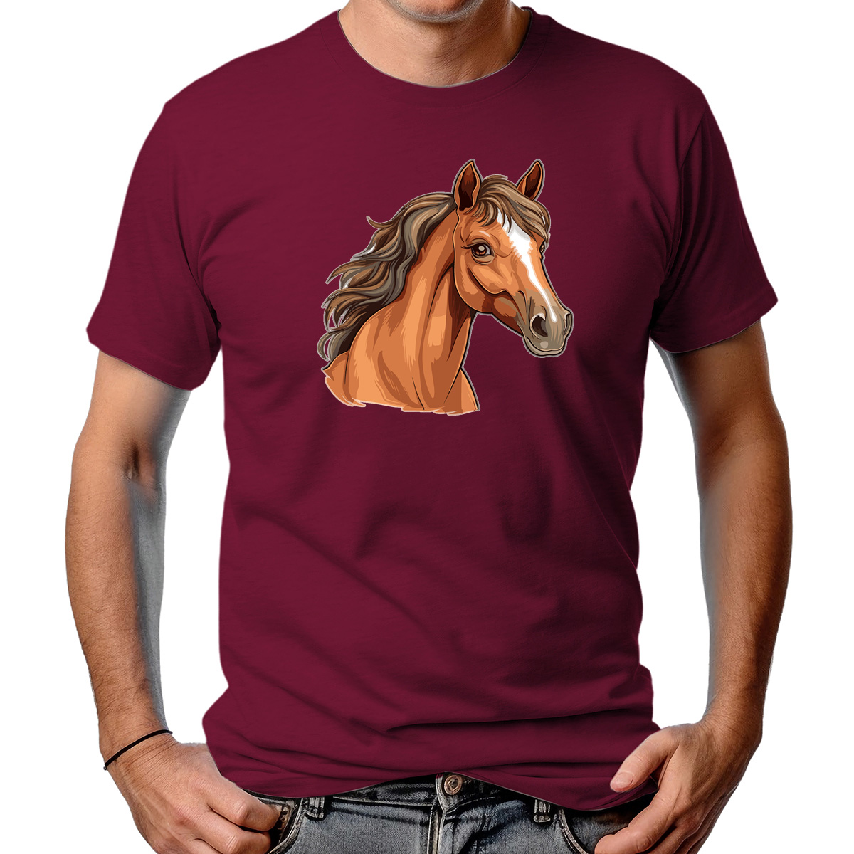CAMISETA MASCULINA CAVALO 4