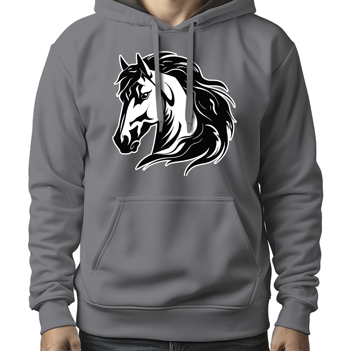 MOLETOM MASCULINO CAVALO BW