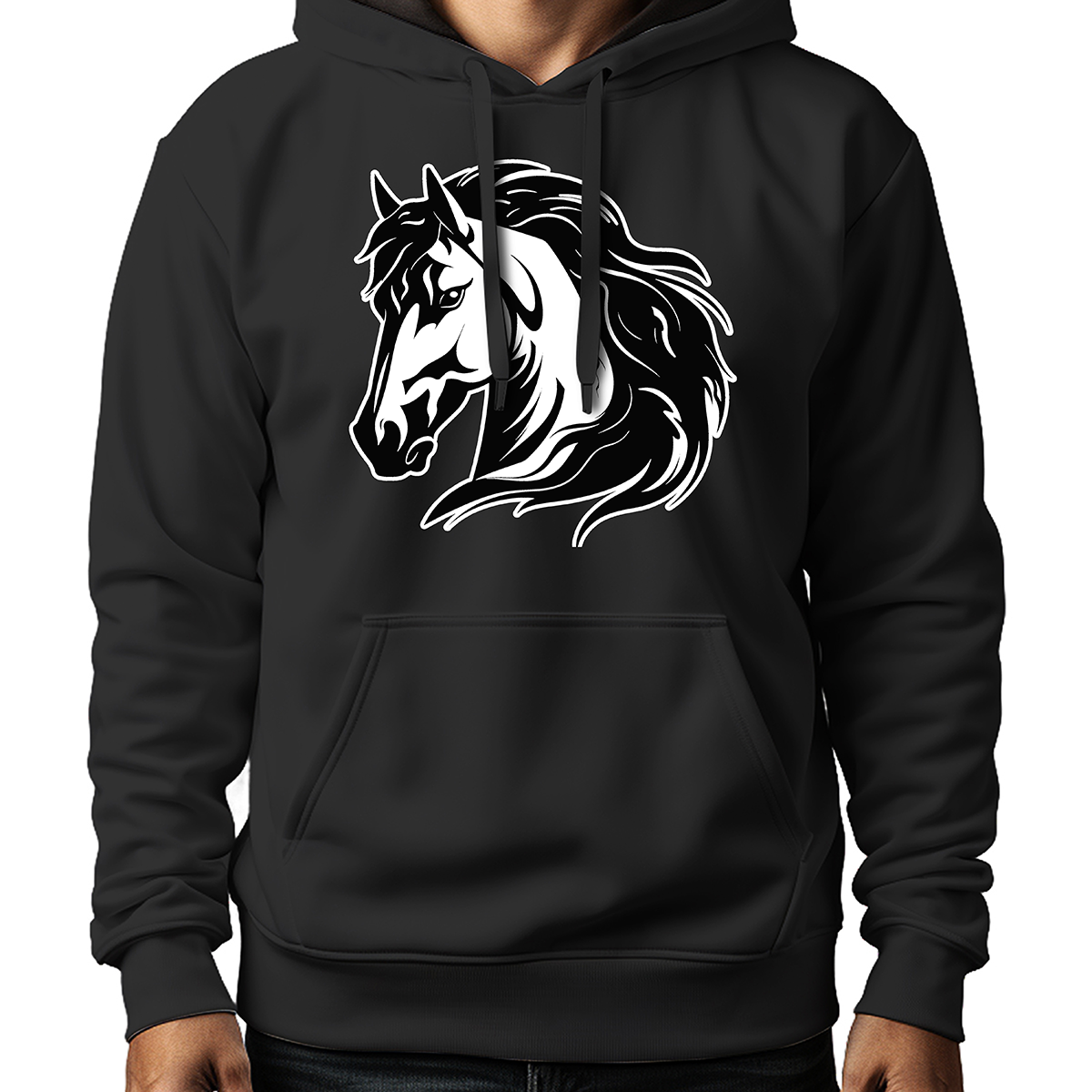 MOLETOM MASCULINO CAVALO BW