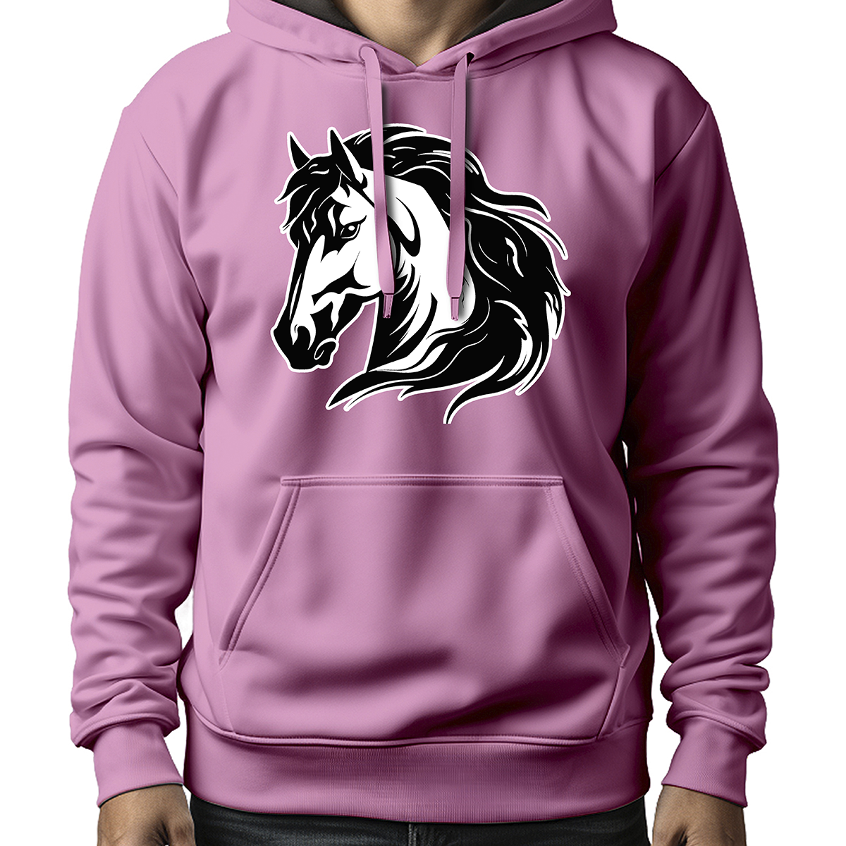 MOLETOM MASCULINO CAVALO BW