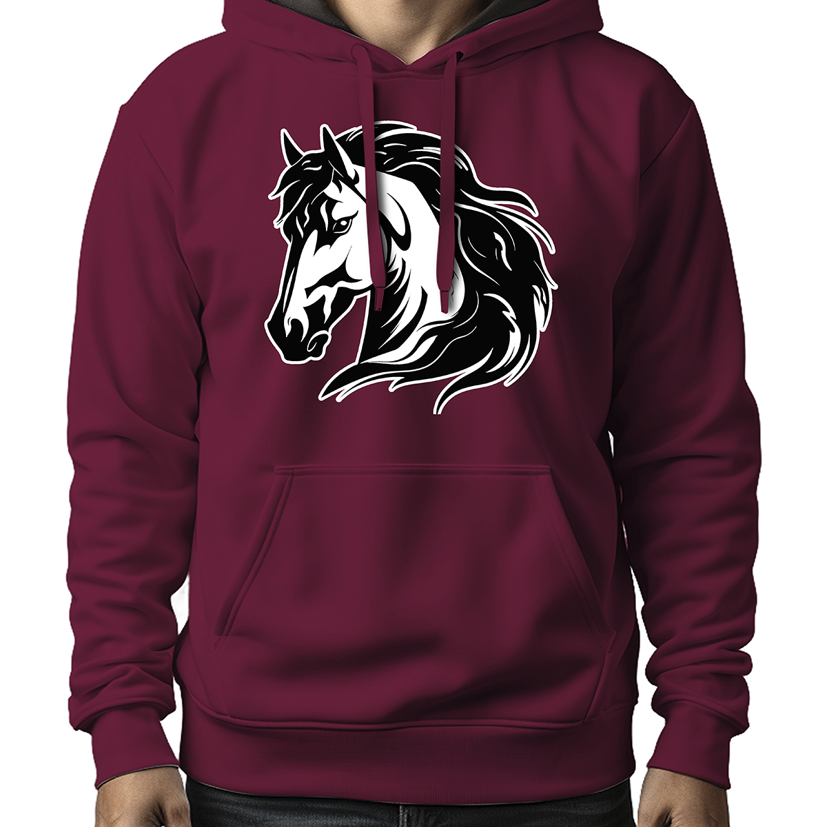 MOLETOM MASCULINO CAVALO BW