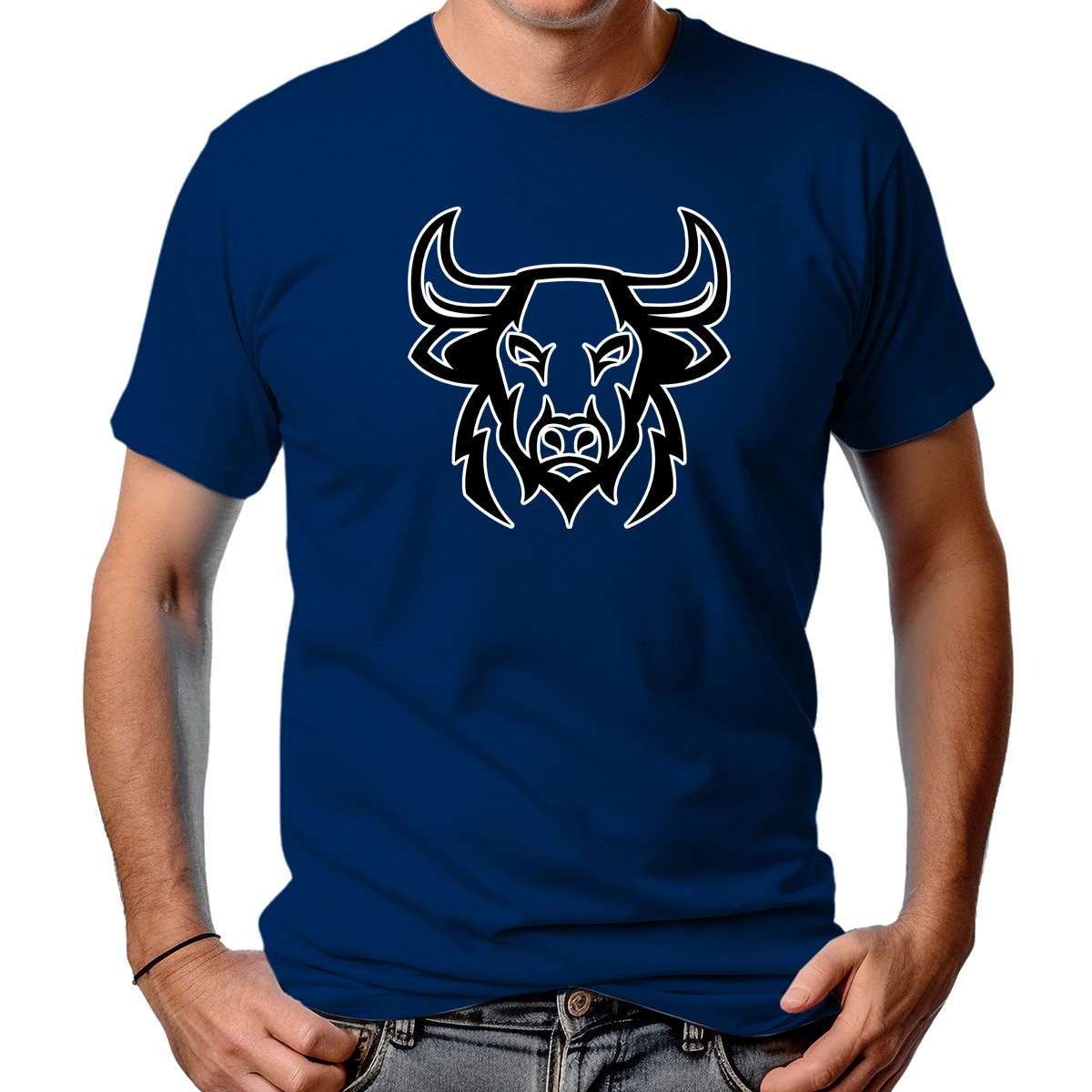 CAMISETA MASCULINA BULL BW