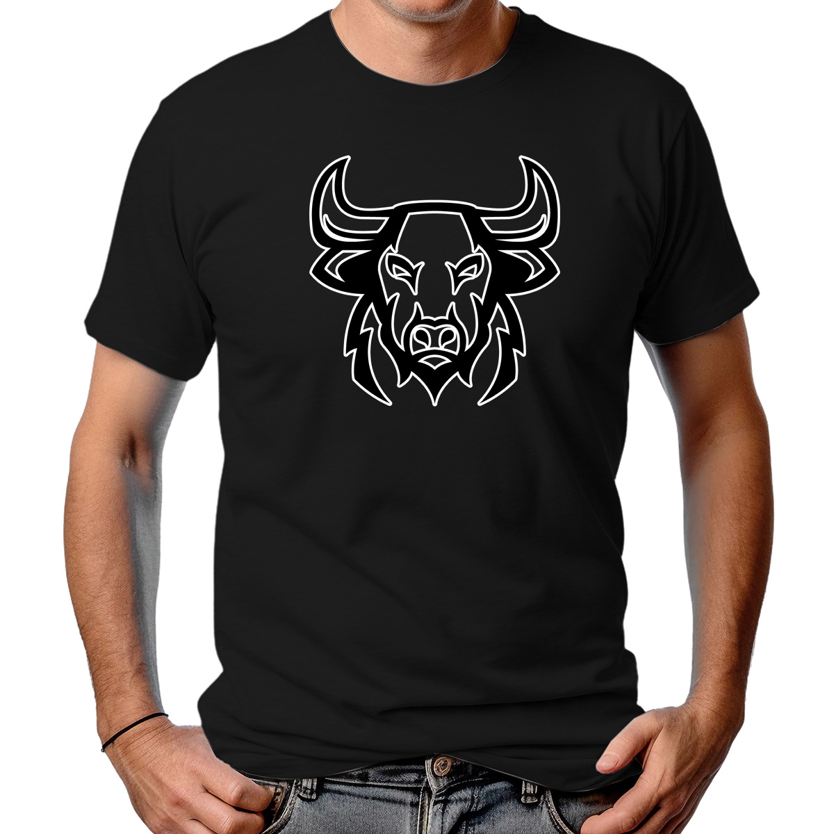 CAMISETA MASCULINA BULL BW