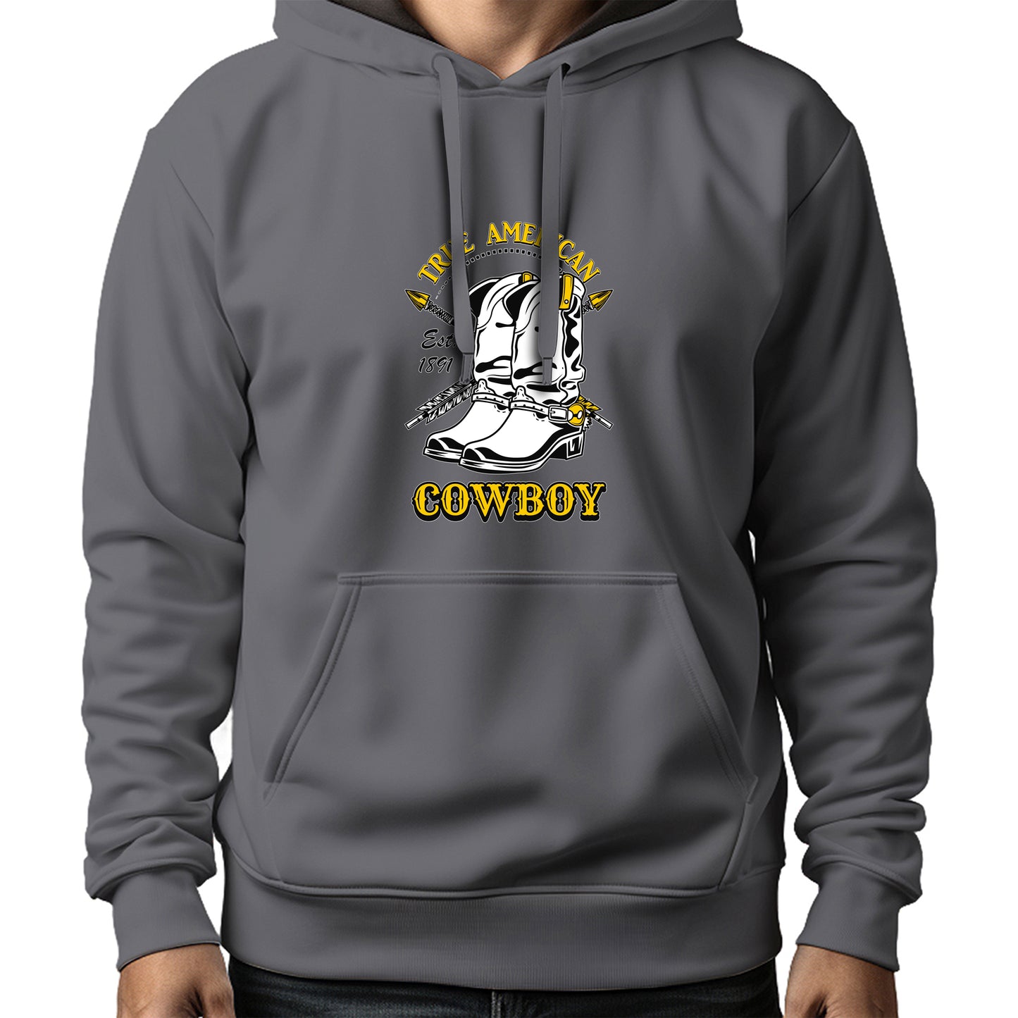 MOLETOM MASCULINO TRUE AMERICAN COWBOY
