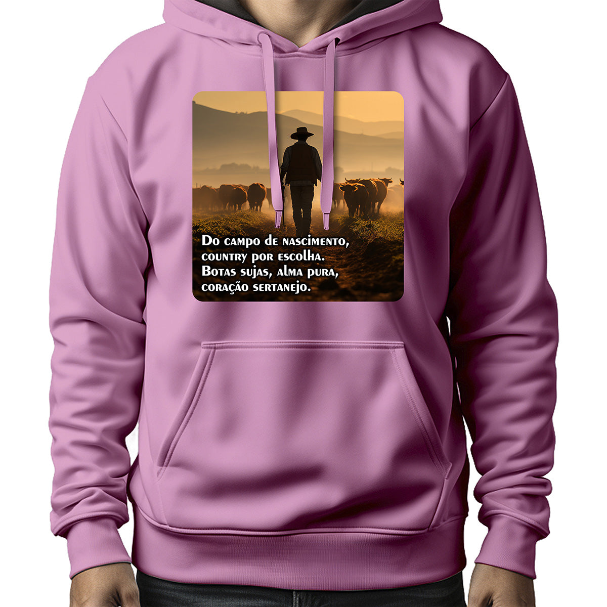 MOLETOM MASCULINO COWBOY VERDADEIRO