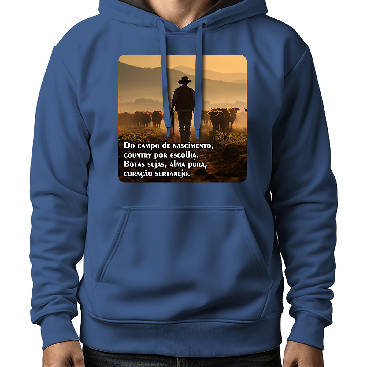 MOLETOM MASCULINO COWBOY VERDADEIRO