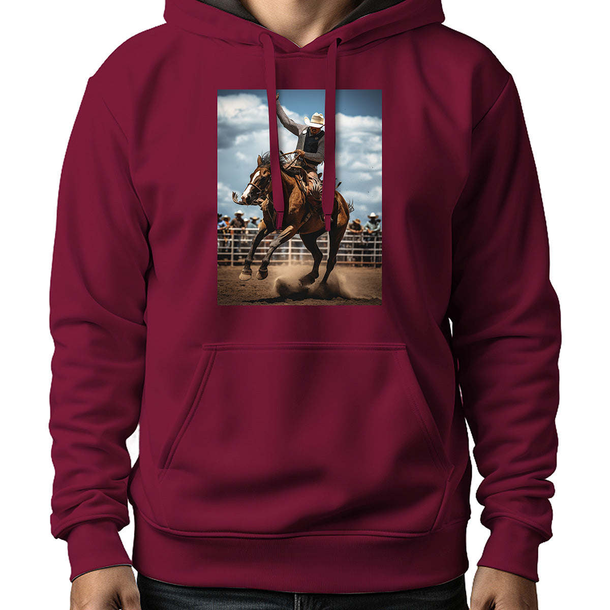 MOLETOM MASCULINO CAVALO RODEIO