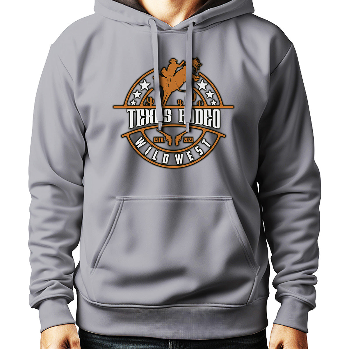 MOLETOM MASCULINO TEXAS RODEIO WILDWEST