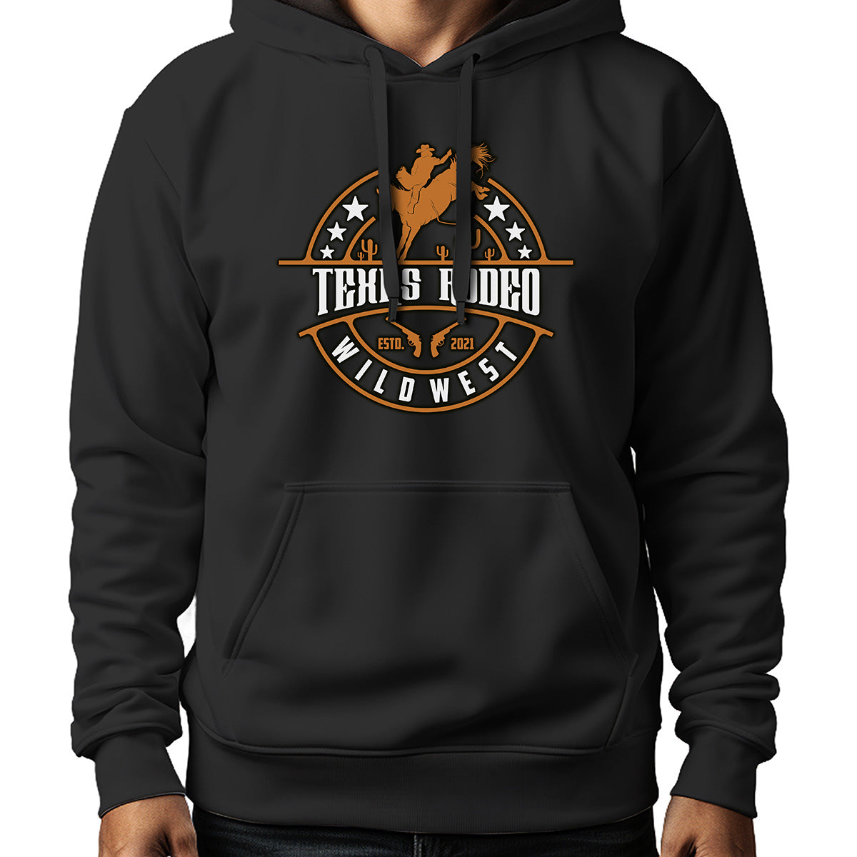 MOLETOM MASCULINO TEXAS RODEIO WILDWEST