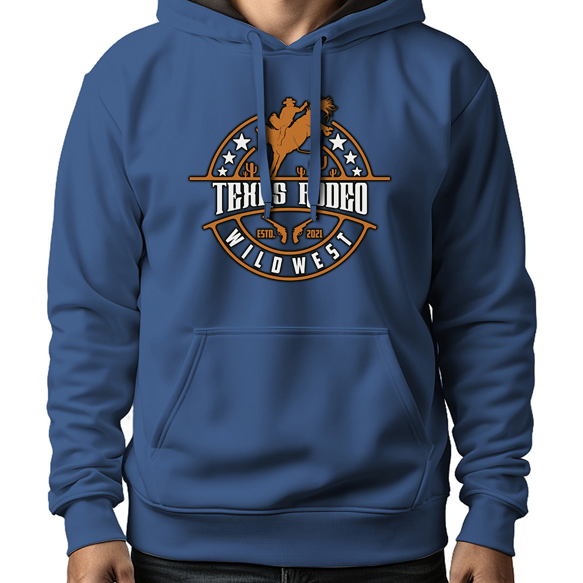 MOLETOM MASCULINO TEXAS RODEIO WILDWEST