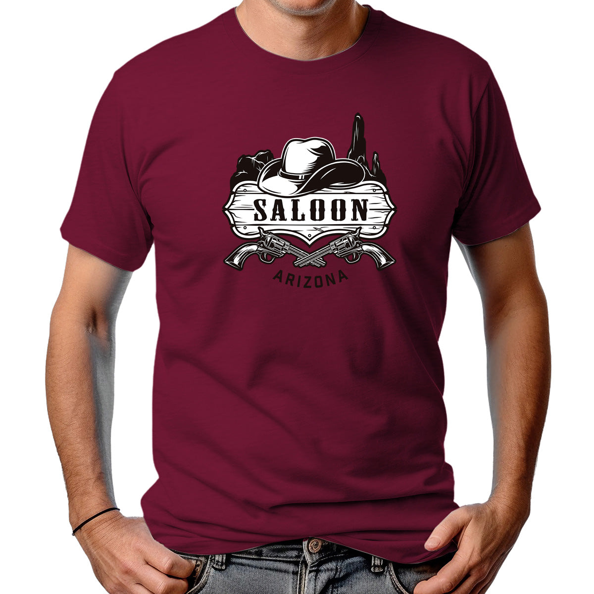 CAMISETA MASCULINA SALOON ARIZONA