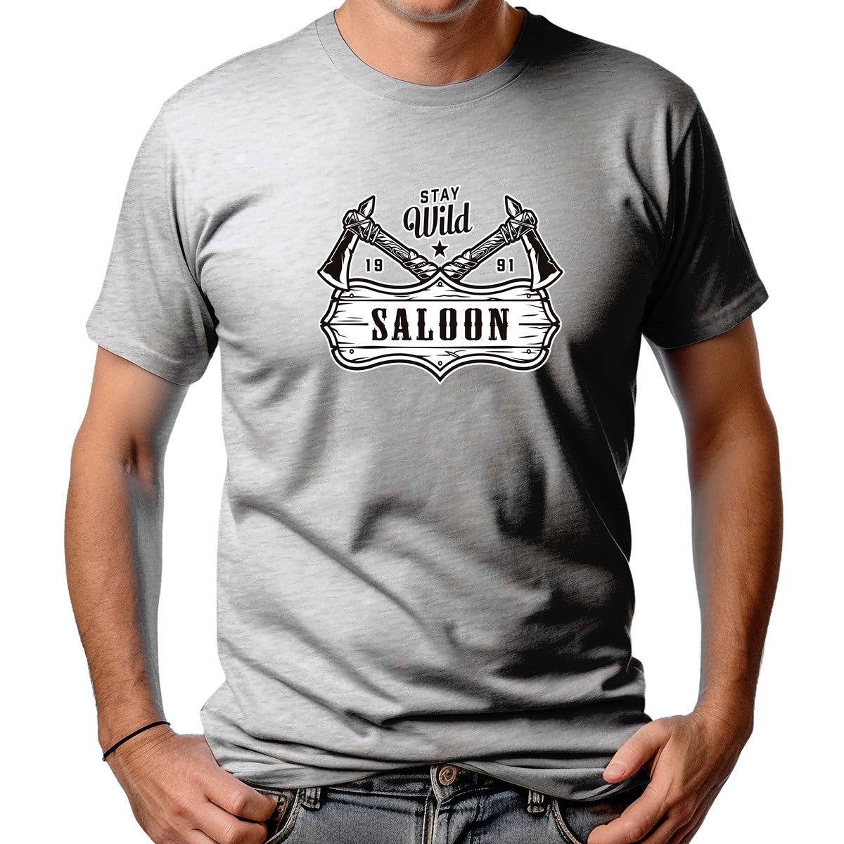 CAMISETA MASCULINA STAY WILD
