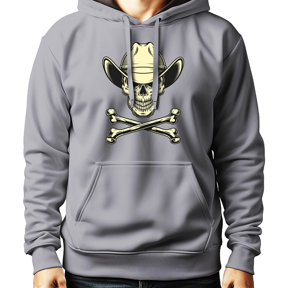 MOLETOM MASCULINO SKULL AND BONES