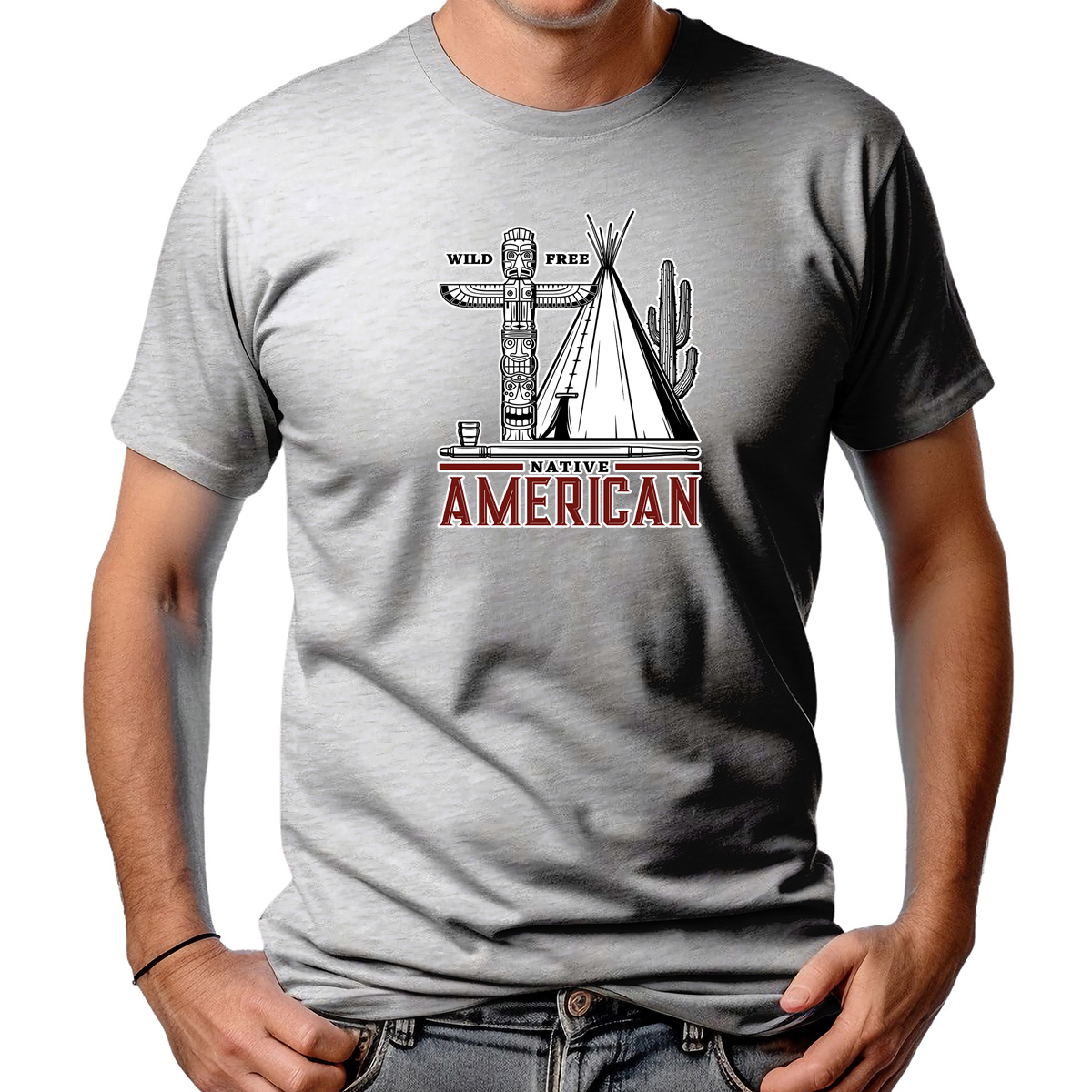 CAMISETA MASCULINA AMERICAN SHELTER