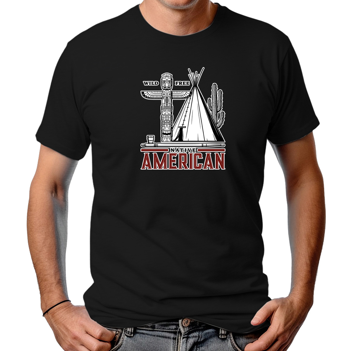 CAMISETA MASCULINA AMERICAN SHELTER
