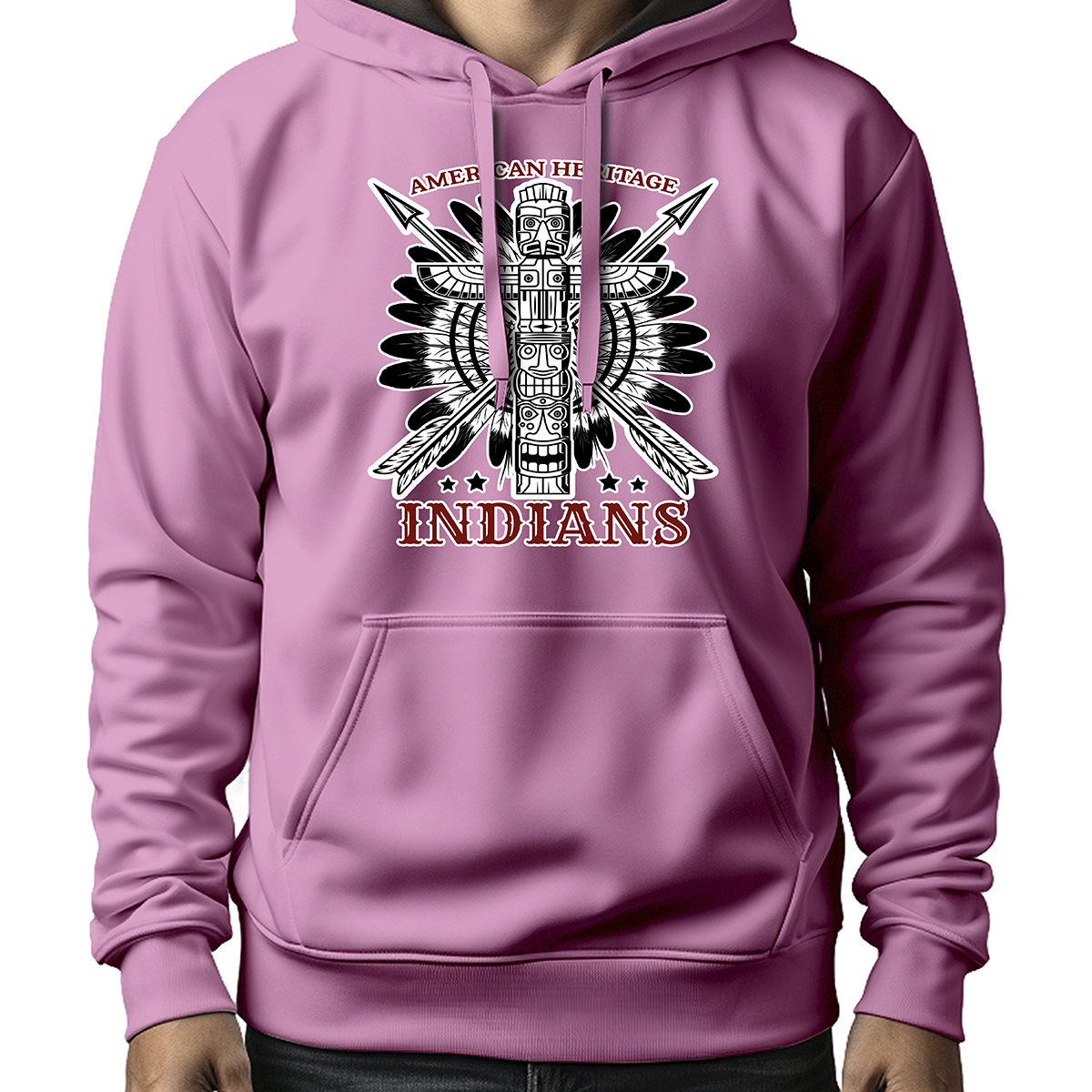 MOLETOM MASCULINO AMERICAN HERITAGE INDIANS