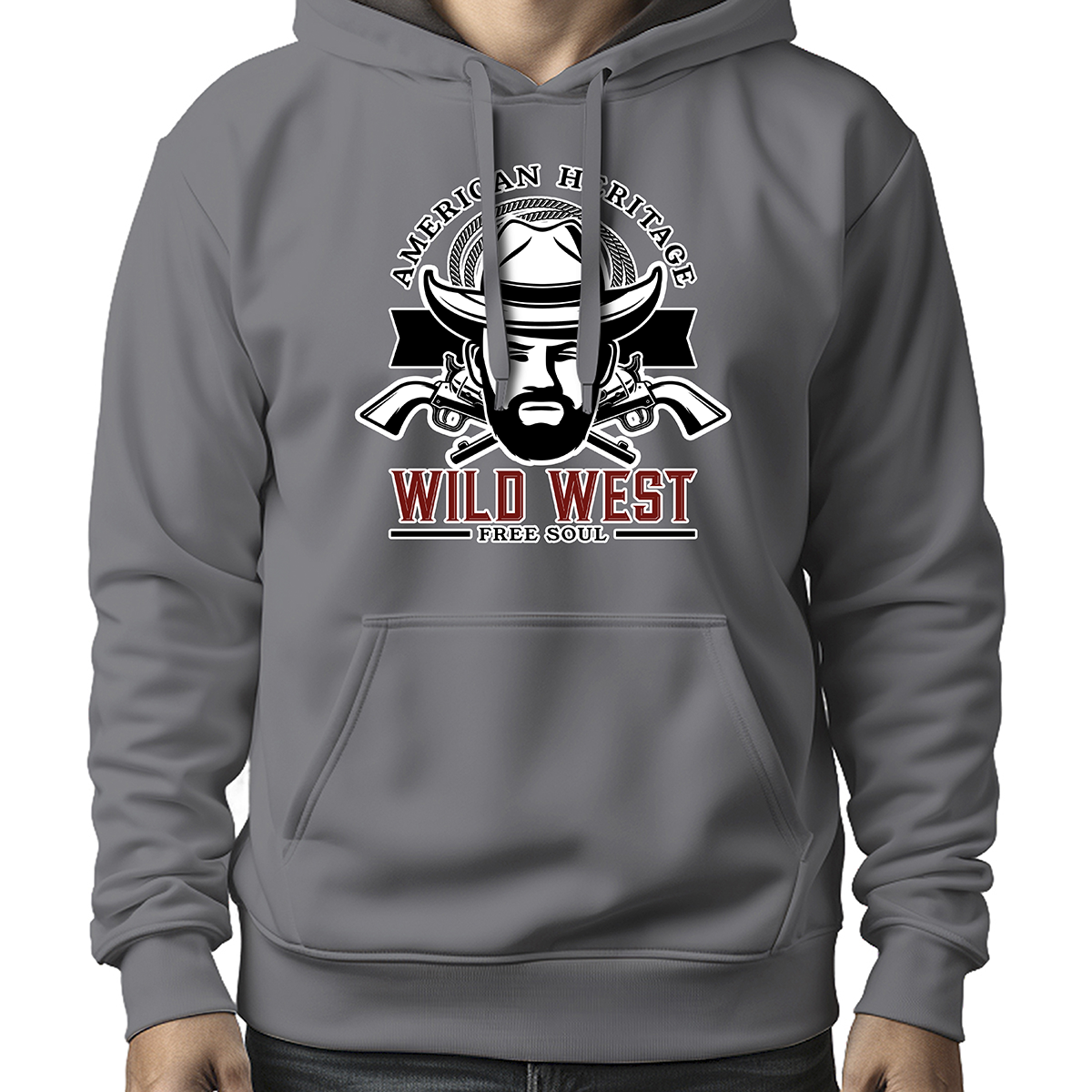 MOLETOM MASCULINO WILD WEST HERITAGE