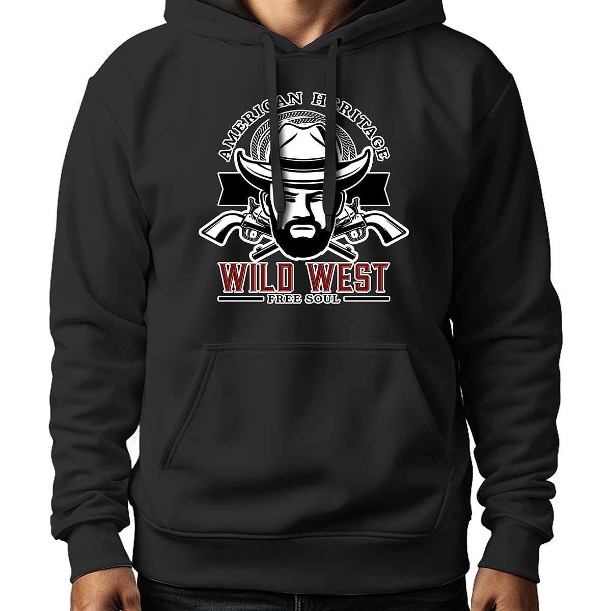 MOLETOM MASCULINO WILD WEST HERITAGE