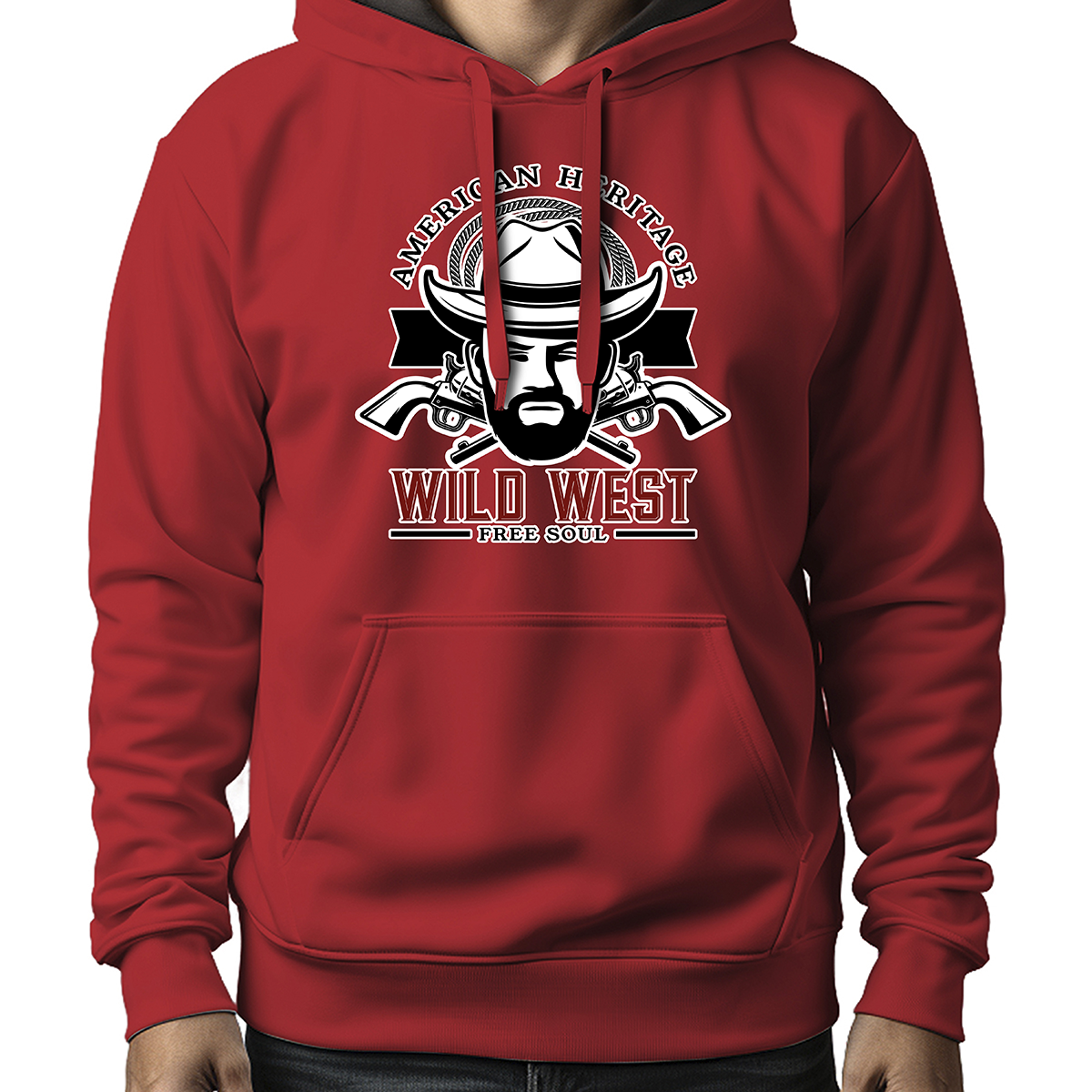 MOLETOM MASCULINO WILD WEST HERITAGE