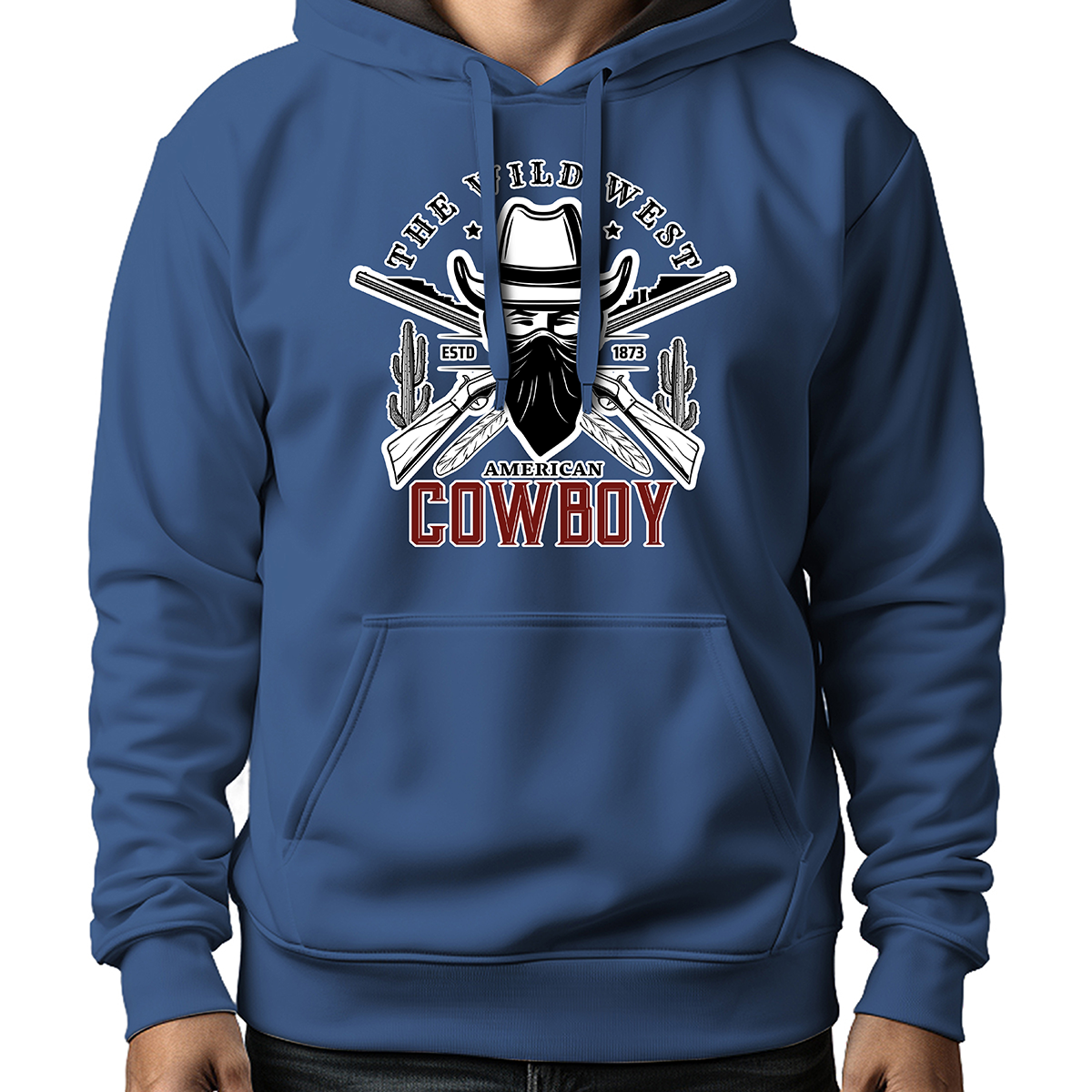MOLETOM MASCULINO THE WILD WEST
