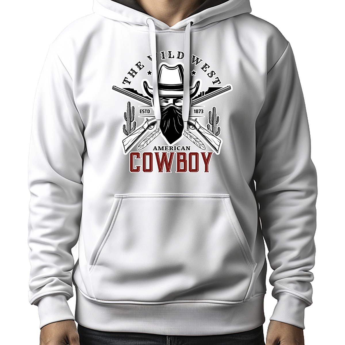 MOLETOM MASCULINO THE WILD WEST