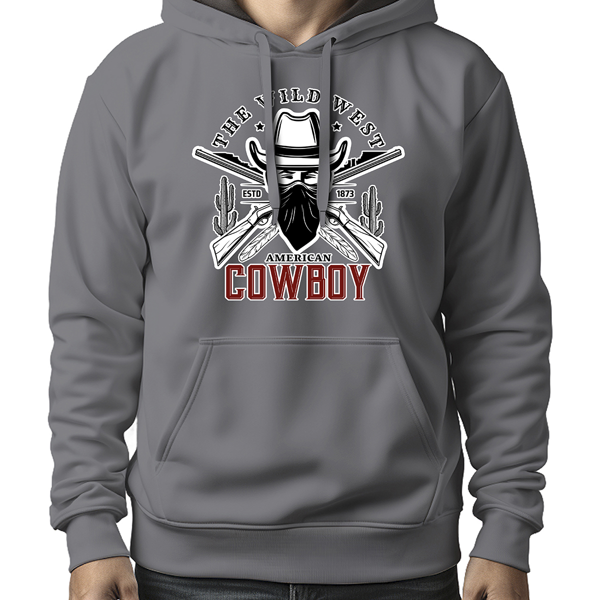 MOLETOM MASCULINO THE WILD WEST