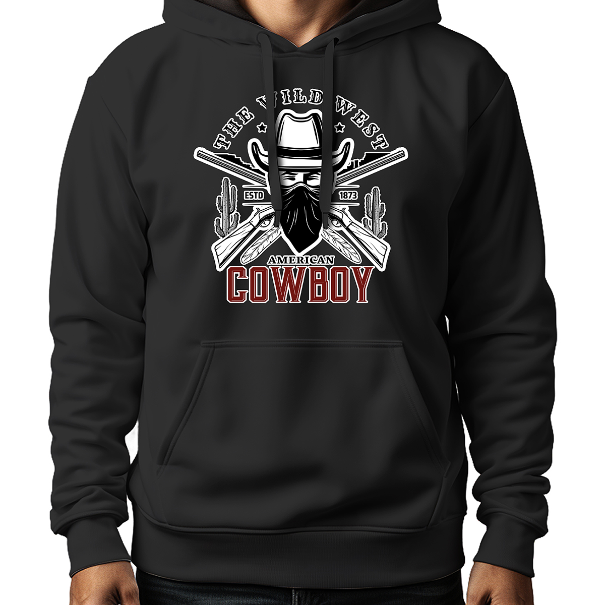 MOLETOM MASCULINO THE WILD WEST
