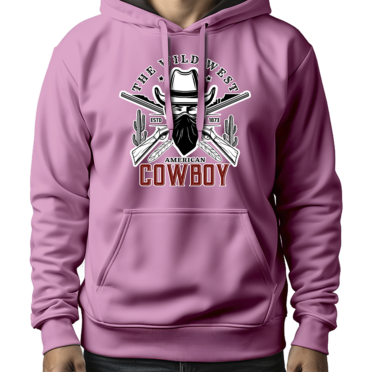 MOLETOM MASCULINO THE WILD WEST