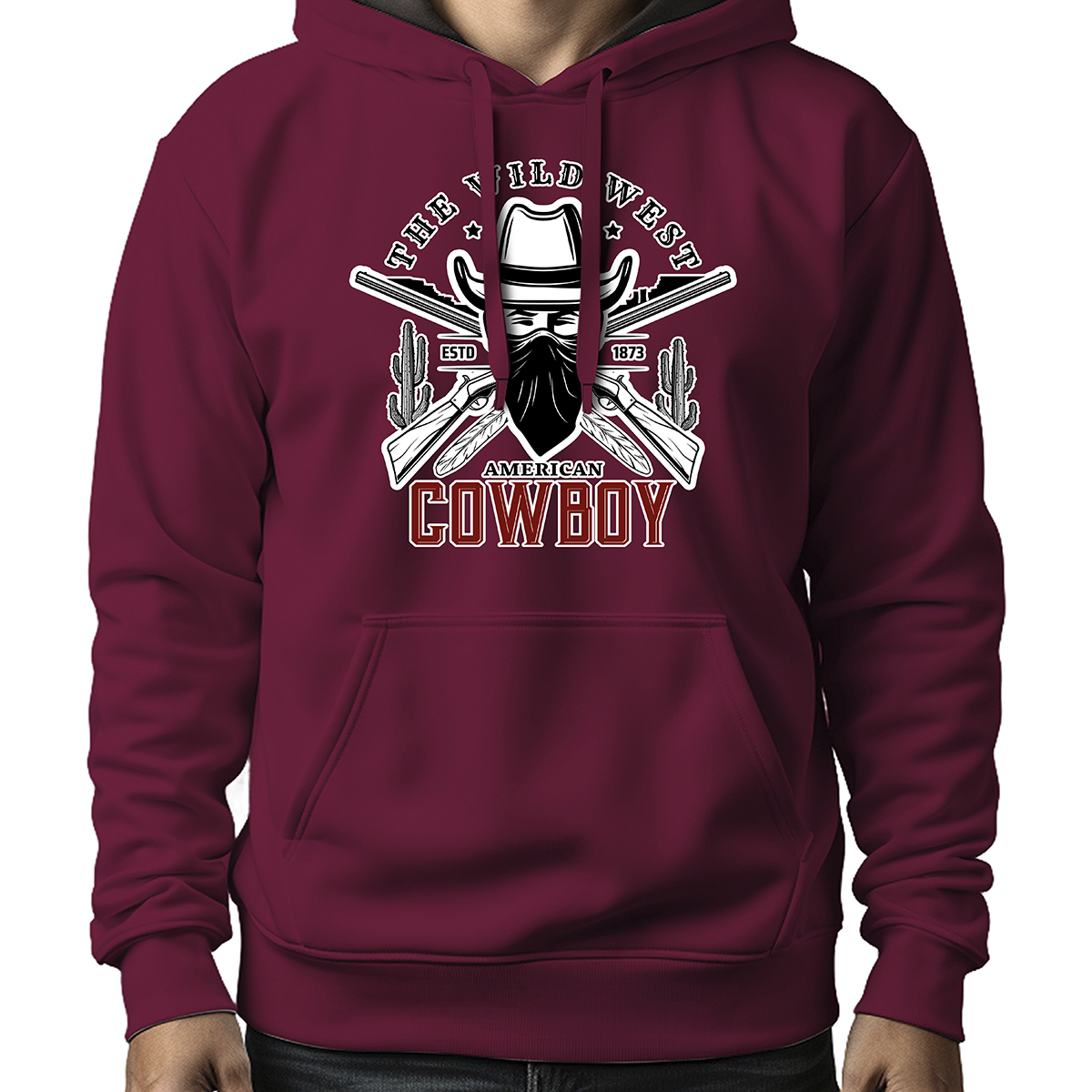 MOLETOM MASCULINO THE WILD WEST