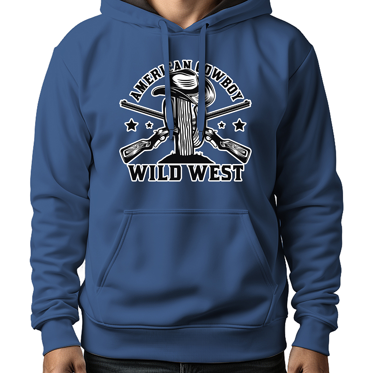 MOLETOM MASCULINO AMERICAN COWBOY WILD WEST