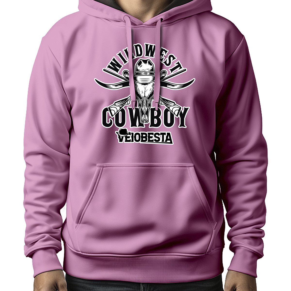 MOLETOM MASCULINO WILD WEST VEIOBESTA