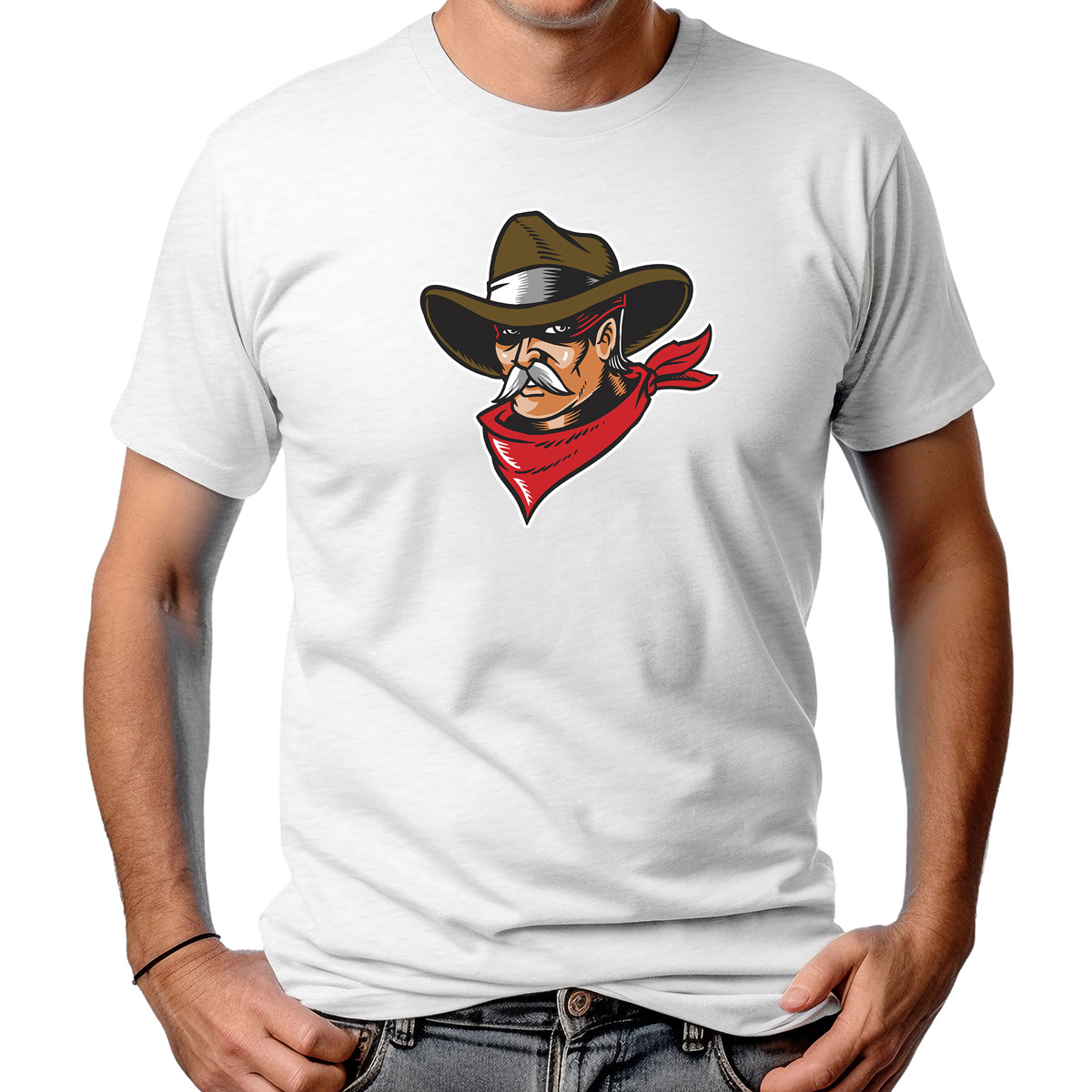 CAMISETA MASCULINA COWBOY BIG MUSTACHE 2