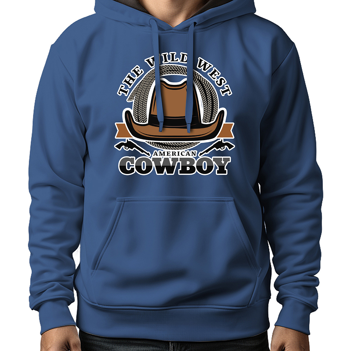 MOLETOM MASCULINO AMERICAN COWBOY WILD WEST