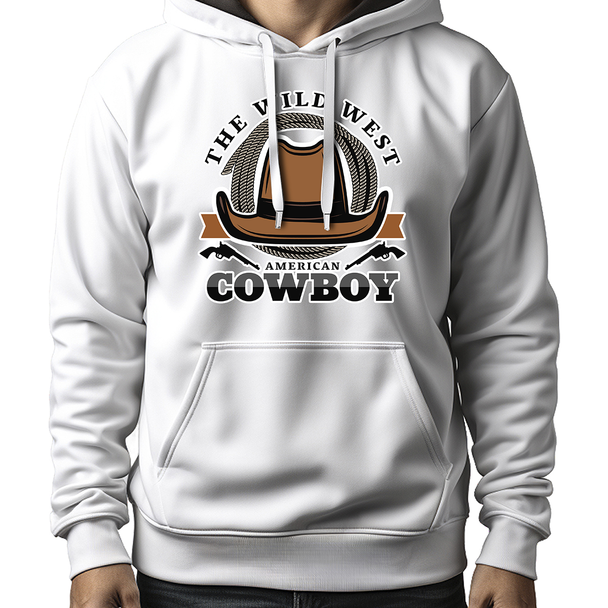 MOLETOM MASCULINO AMERICAN COWBOY WILD WEST