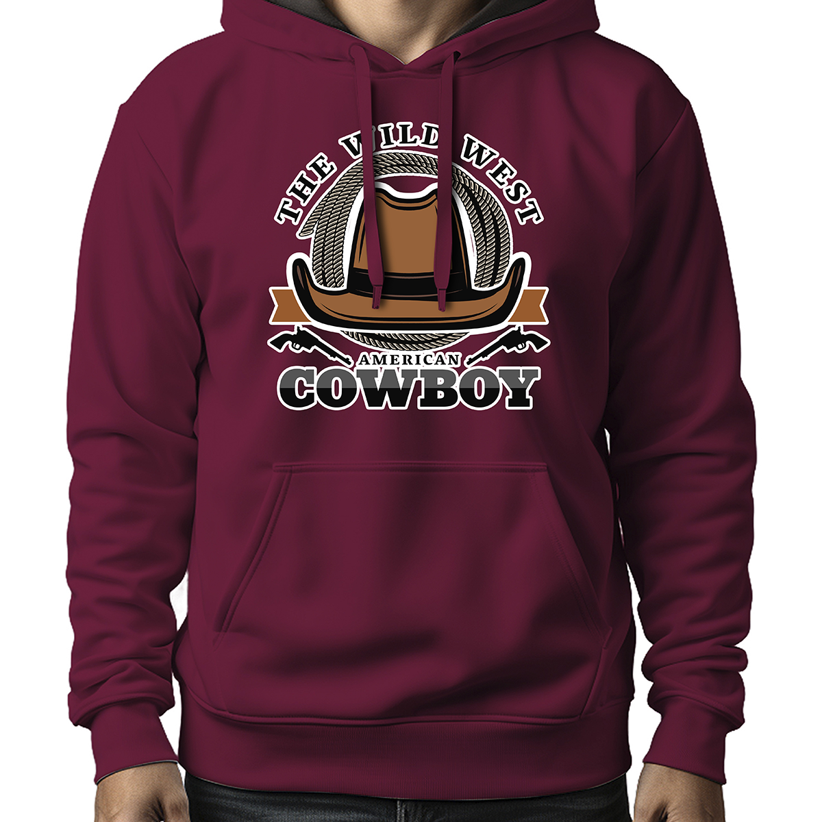 MOLETOM MASCULINO AMERICAN COWBOY WILD WEST