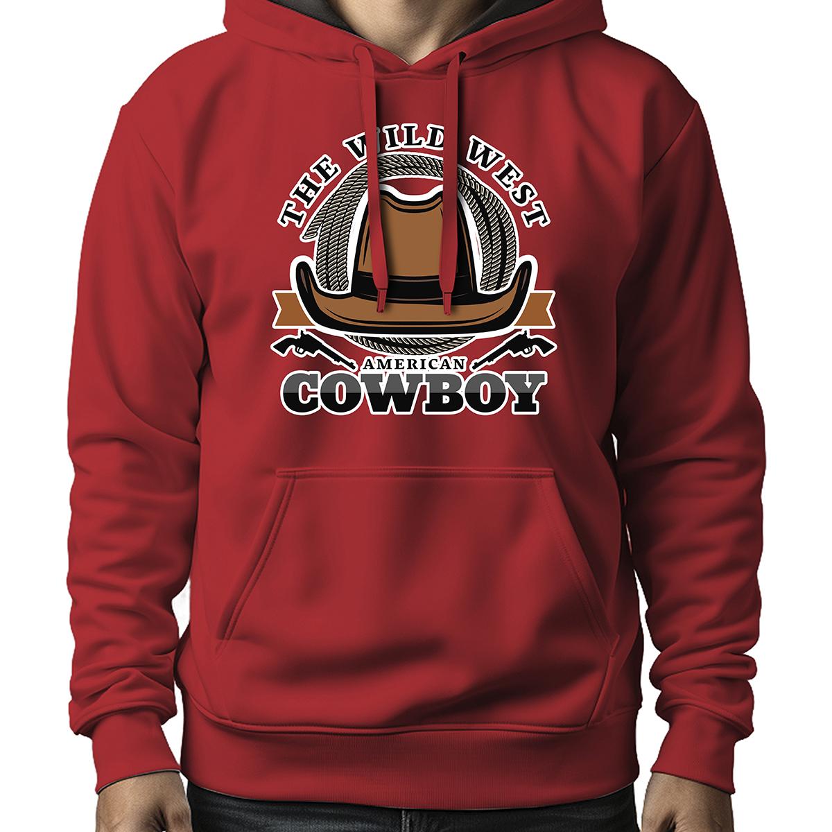 MOLETOM MASCULINO AMERICAN COWBOY WILD WEST