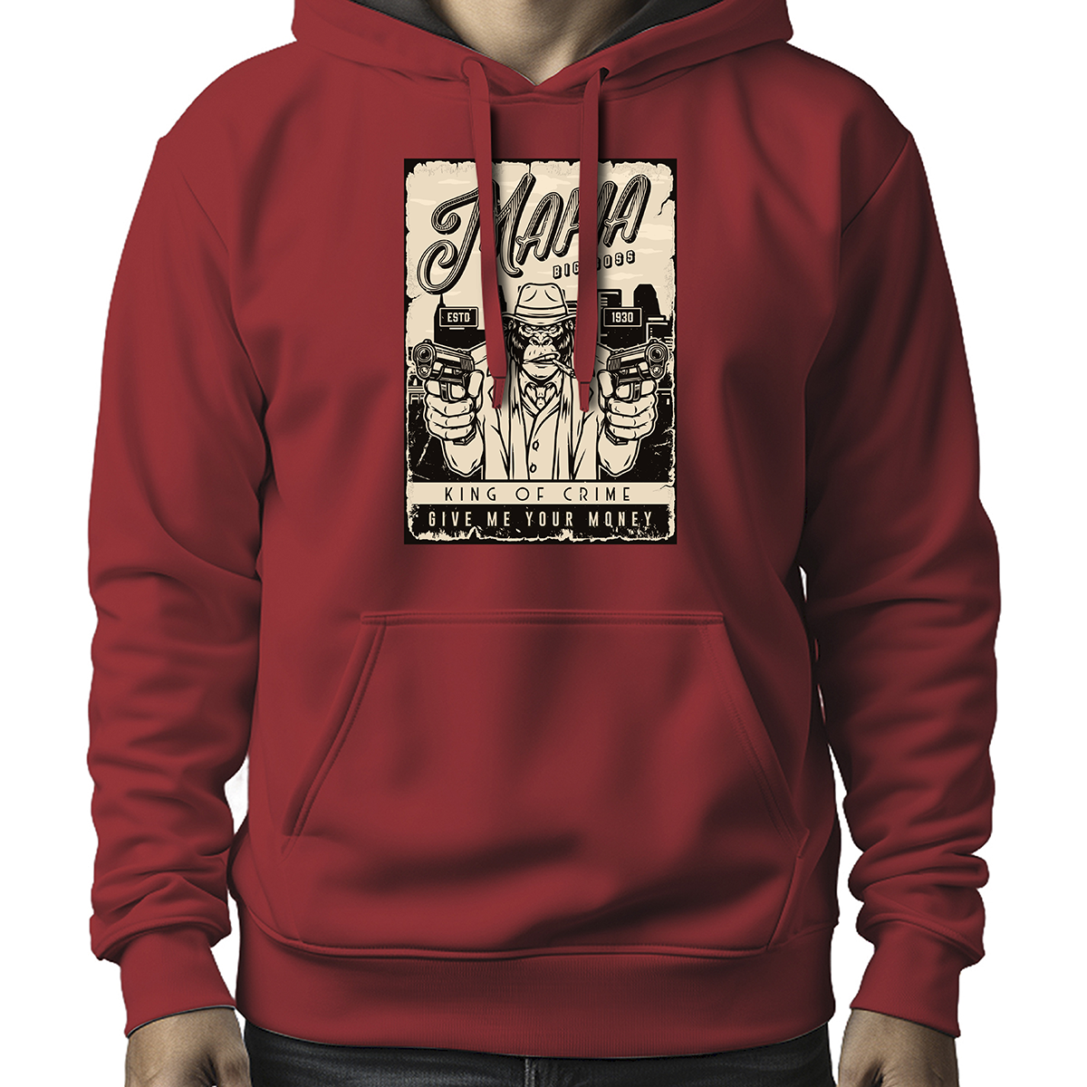 MOLETOM MASCULINO MAFIA BIG BOSS