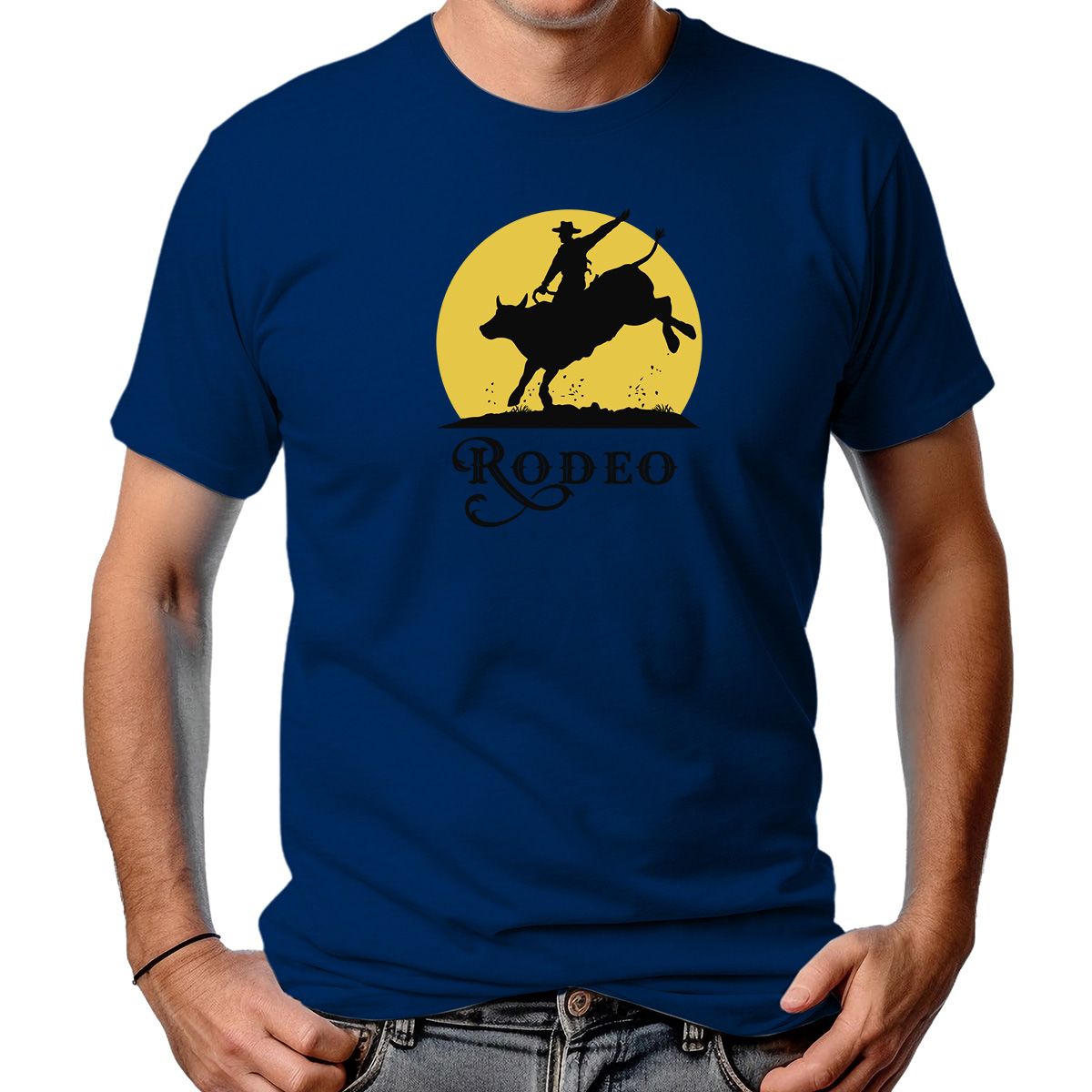 CAMISETA MASCULINA RODEO MOON