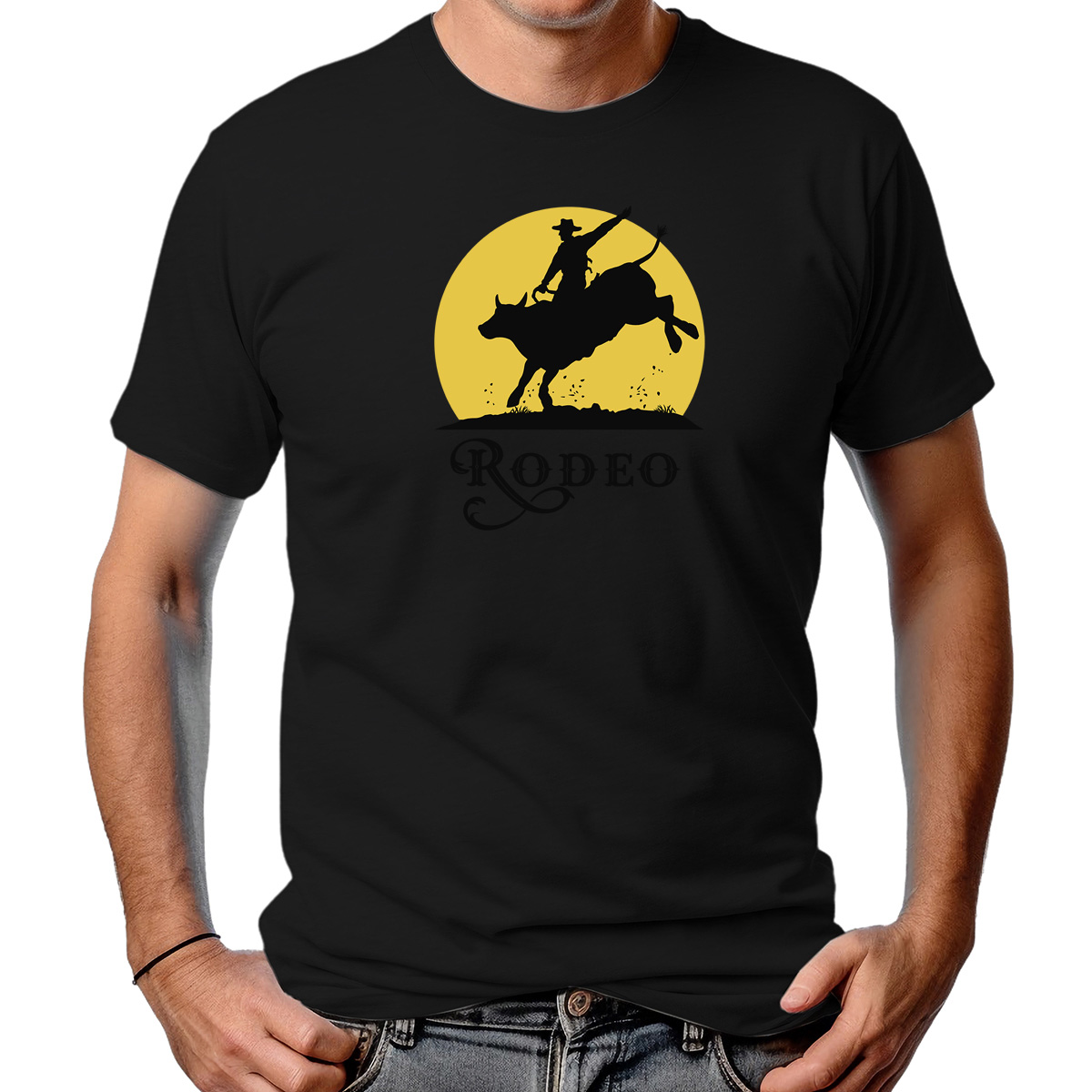 CAMISETA MASCULINA RODEO MOON