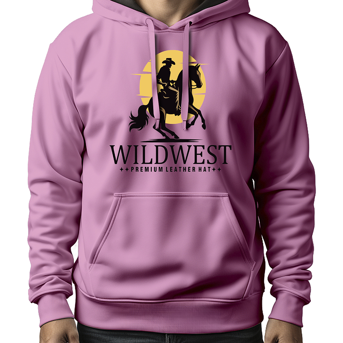 MOLETOM MASCULINO WILDWEST PREMIUM LEATHER