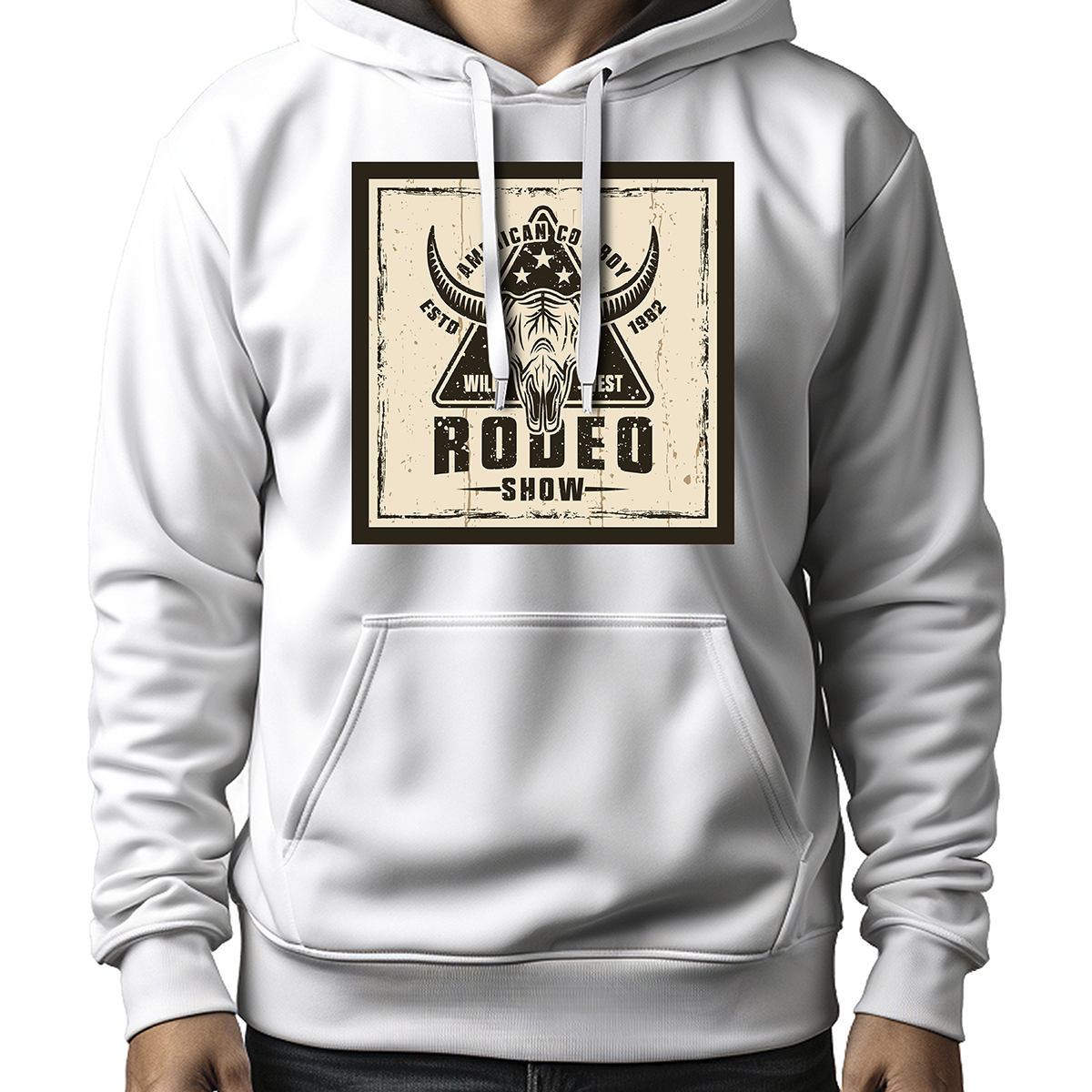 MOLETOM MASCULINO SHOW RODEO ESTD 1992