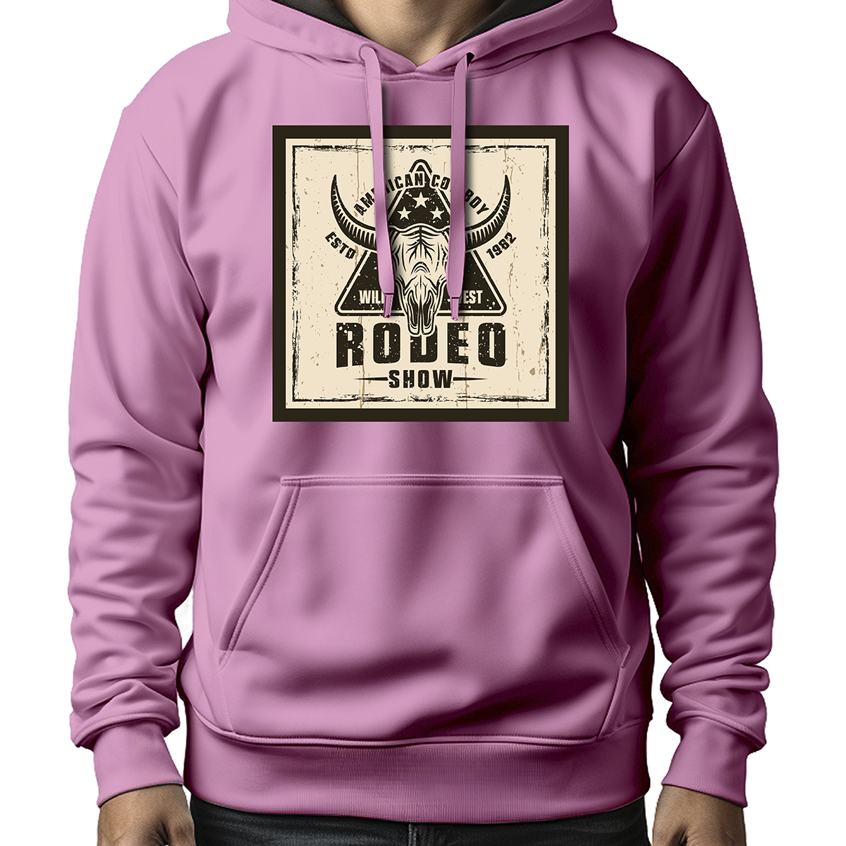 MOLETOM MASCULINO SHOW RODEO ESTD 1992
