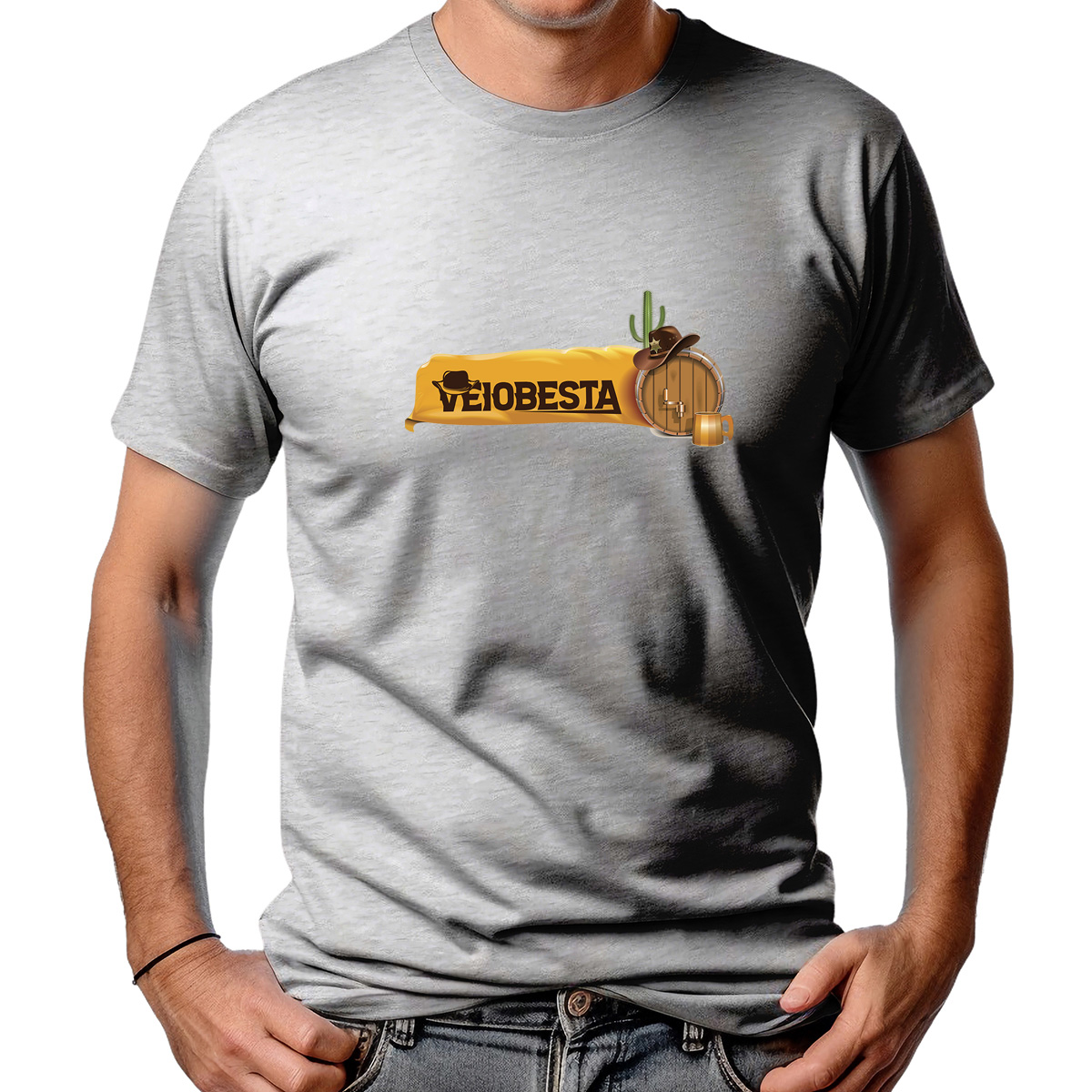 CAMISETA MASCULINA VEIOBESTA ORIGINAL 2