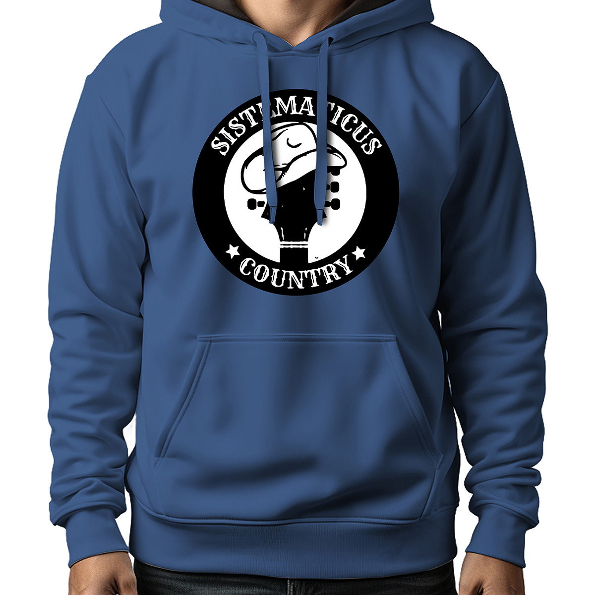 MOLETOM MASCULINO SISTEMATICUS COUNTRY