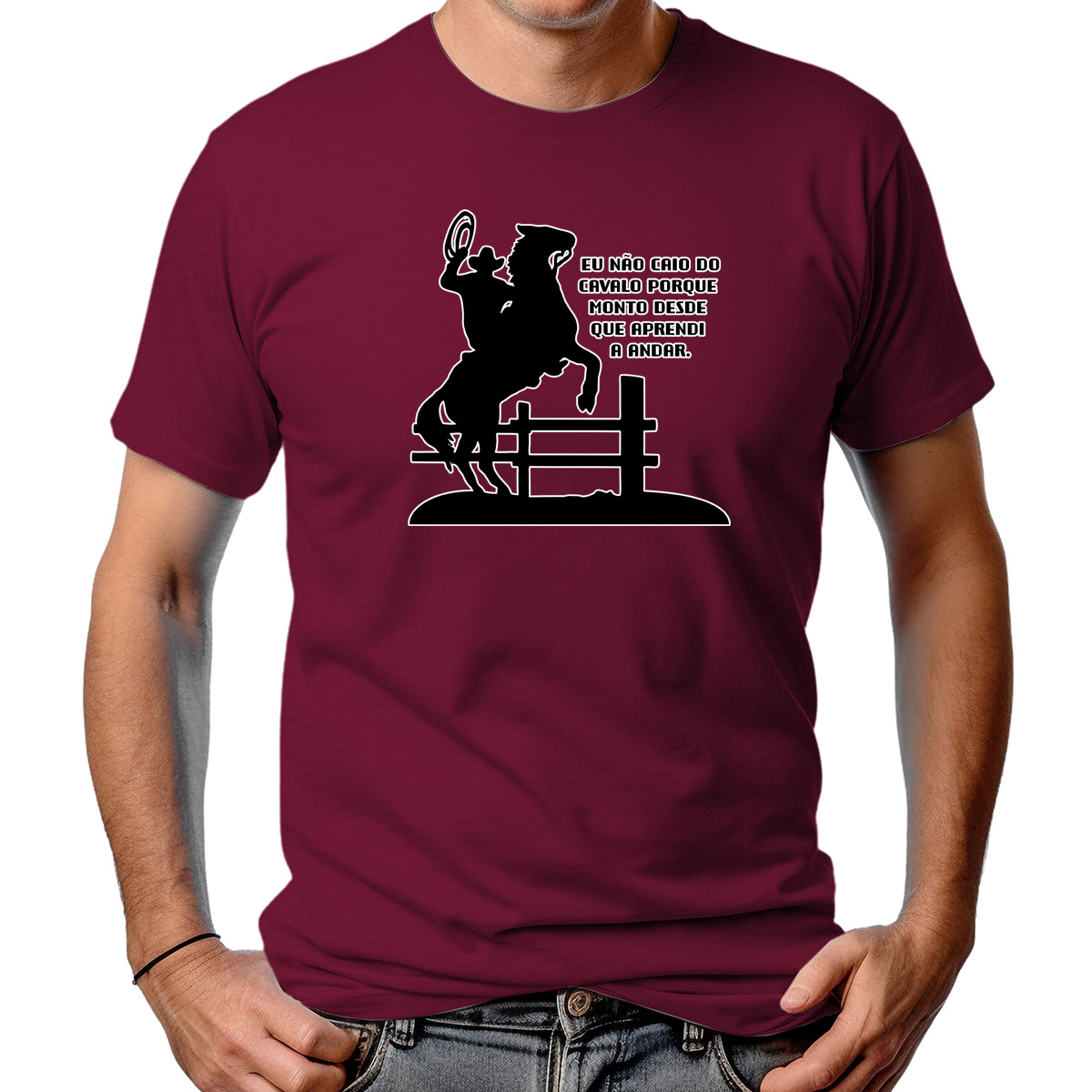 CAMISETA MASCULINA MONTO DESDE PEQUENO