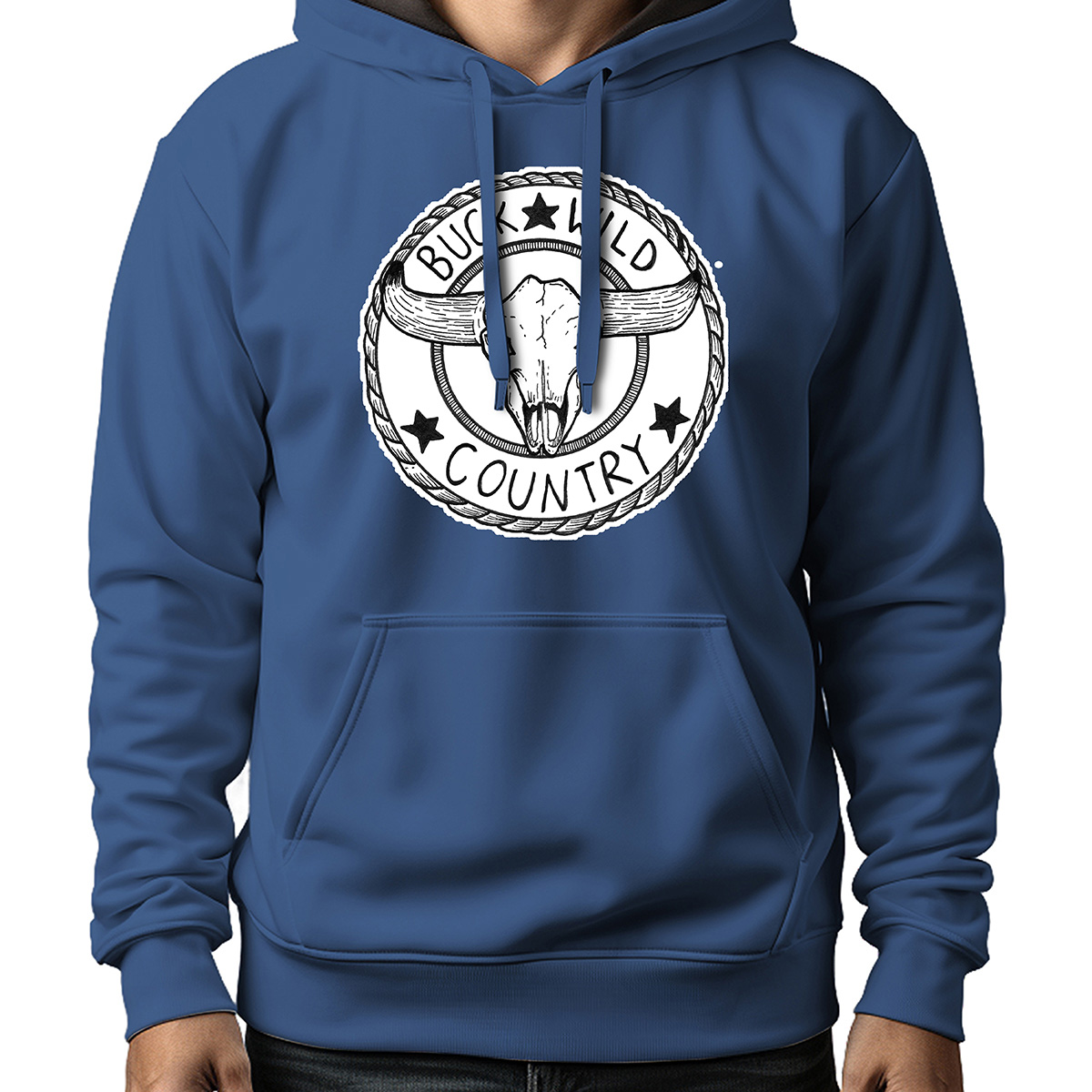 MOLETOM MASCULINO BUCK WILD COUNTRY